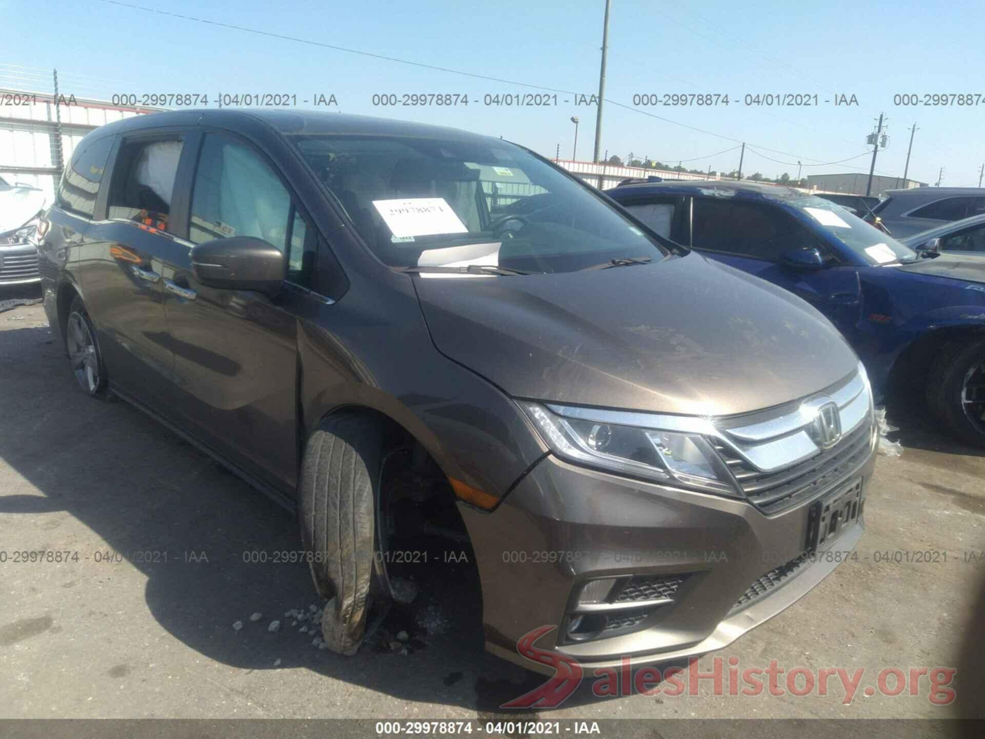 5FNRL6H75JB077212 2018 HONDA ODYSSEY