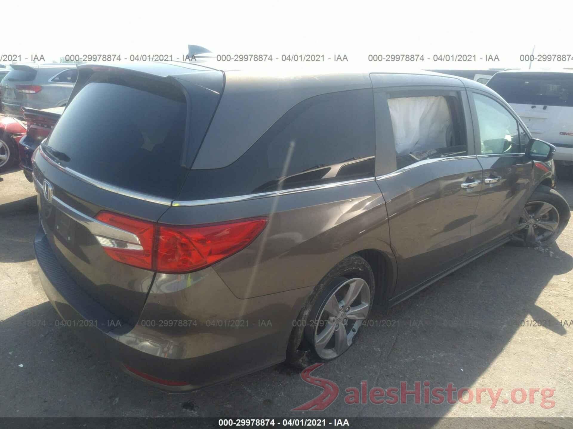 5FNRL6H75JB077212 2018 HONDA ODYSSEY