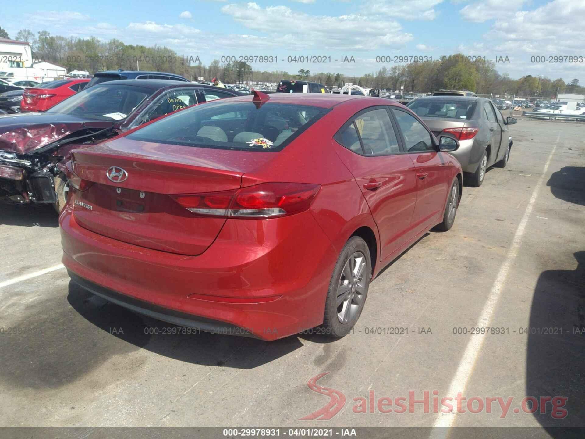 5NPD84LF6HH055925 2017 HYUNDAI ELANTRA