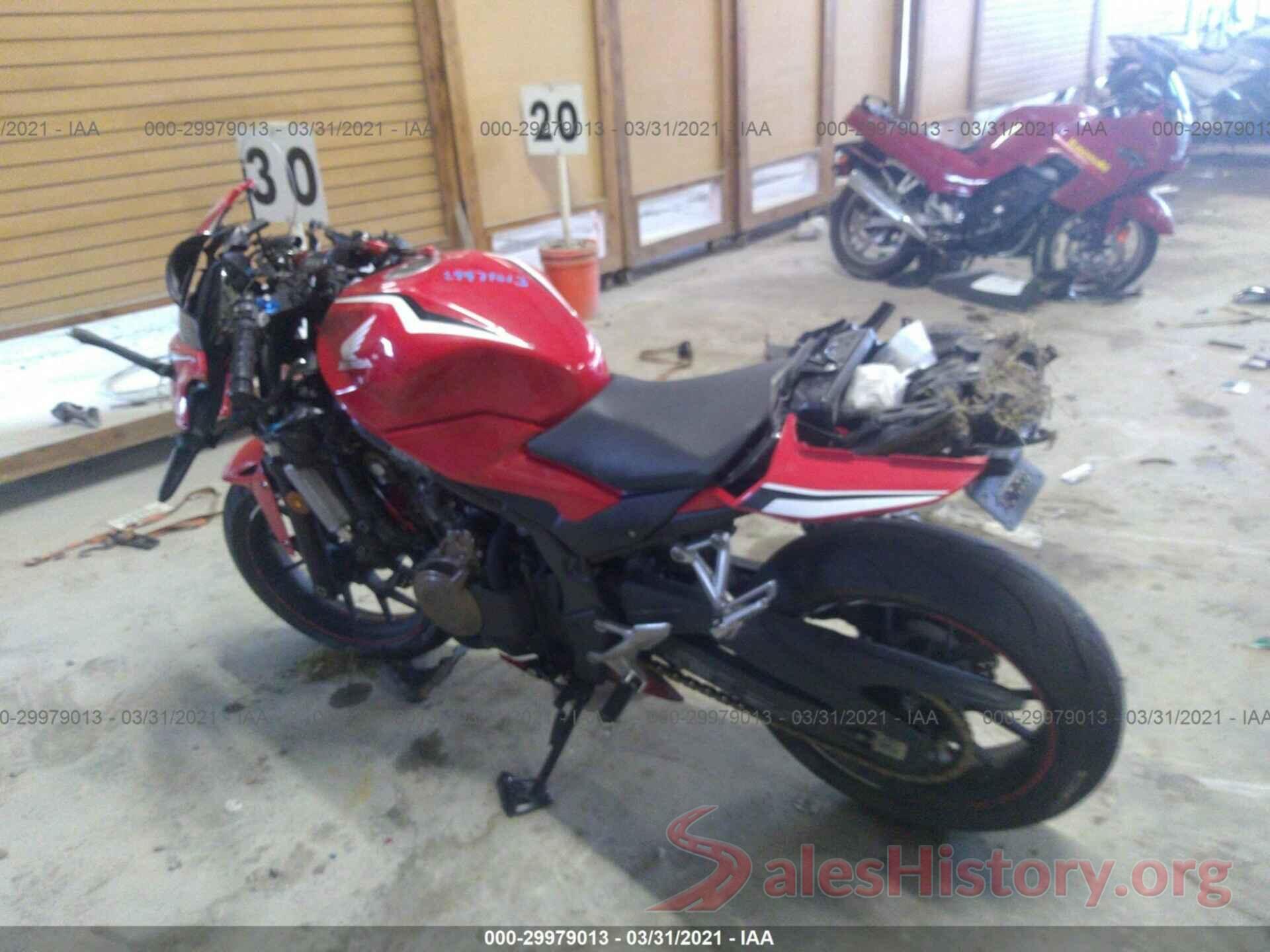 MLHPC6258L5100112 2020 HONDA CBR500