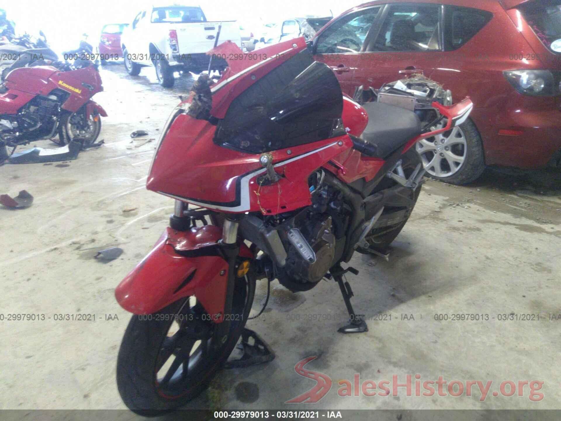 MLHPC6258L5100112 2020 HONDA CBR500