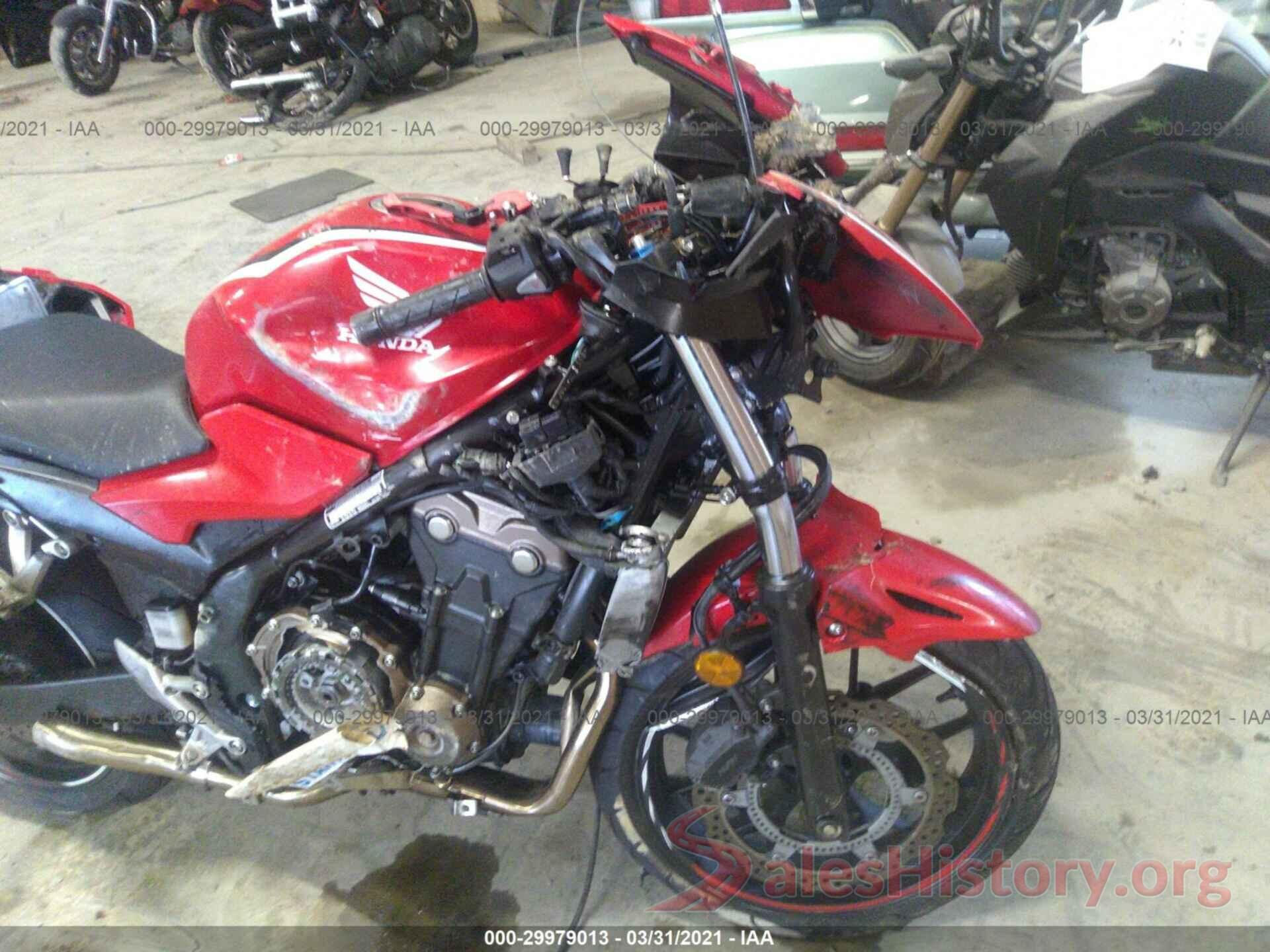 MLHPC6258L5100112 2020 HONDA CBR500