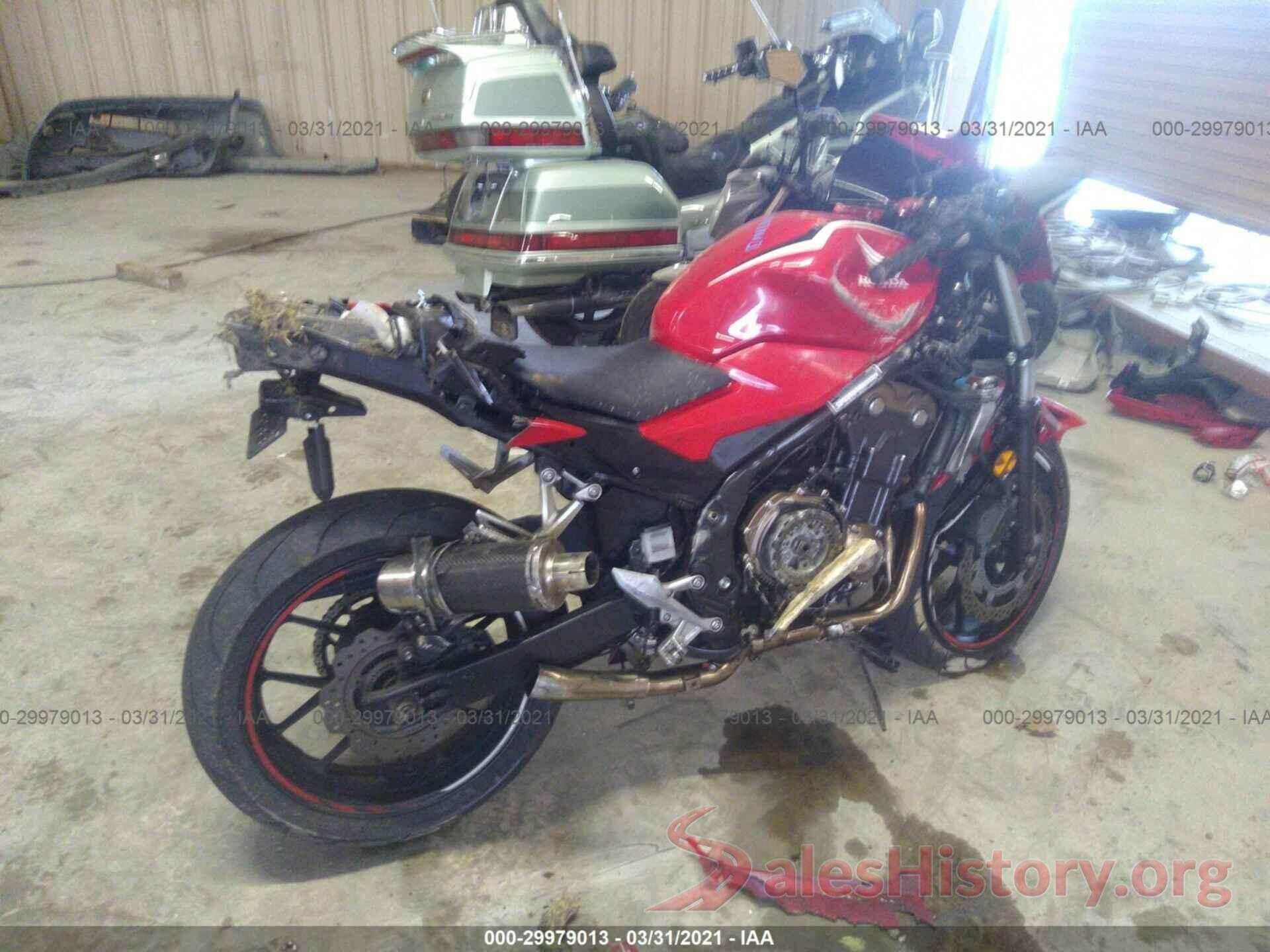 MLHPC6258L5100112 2020 HONDA CBR500