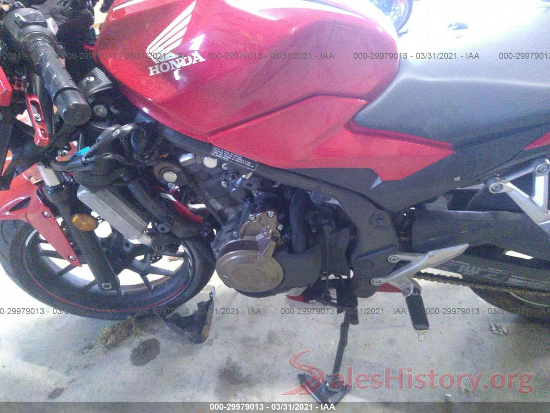 MLHPC6258L5100112 2020 HONDA CBR500