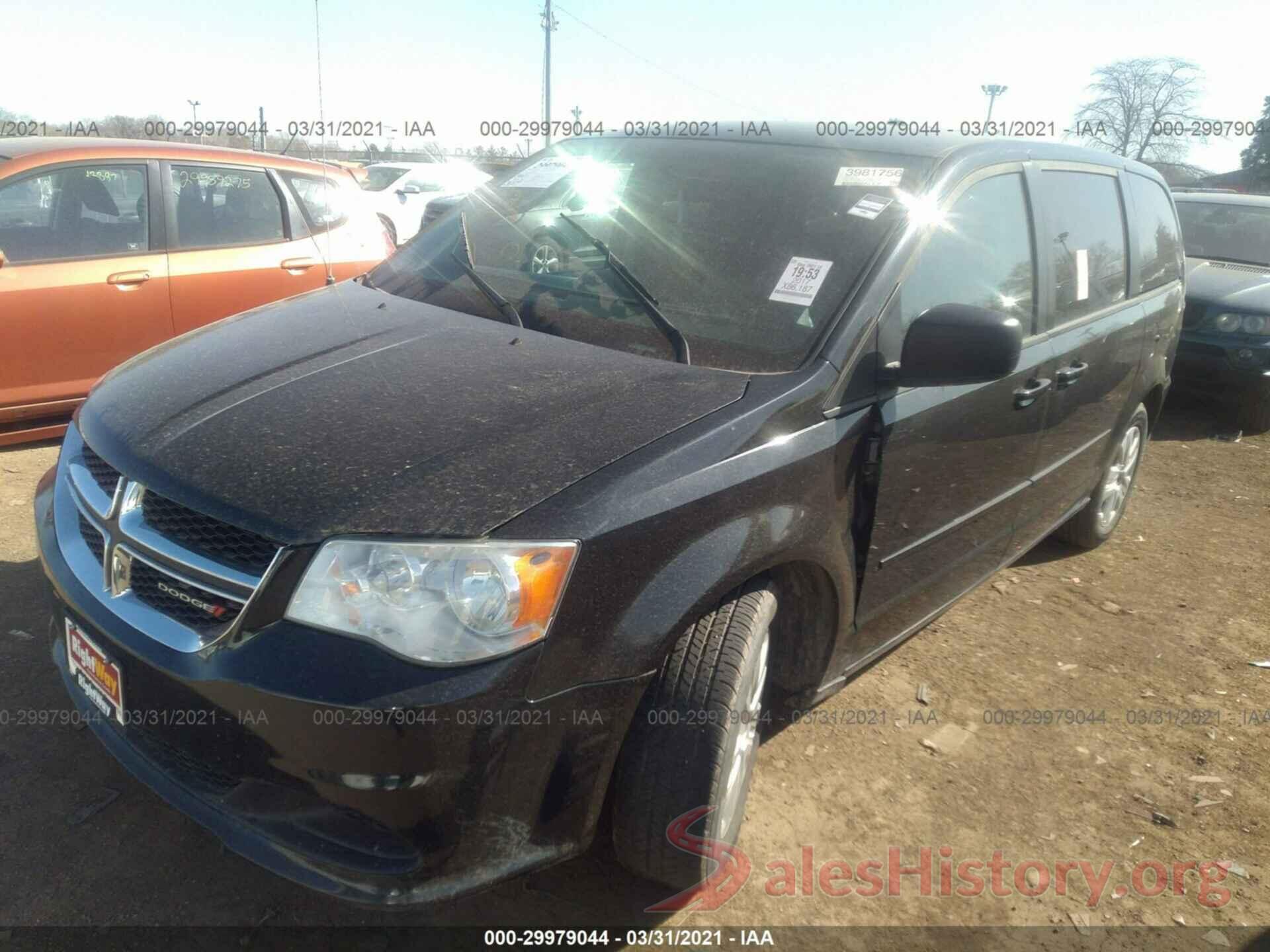 2C4RDGBG4HR645167 2017 DODGE GRAND CARAVAN