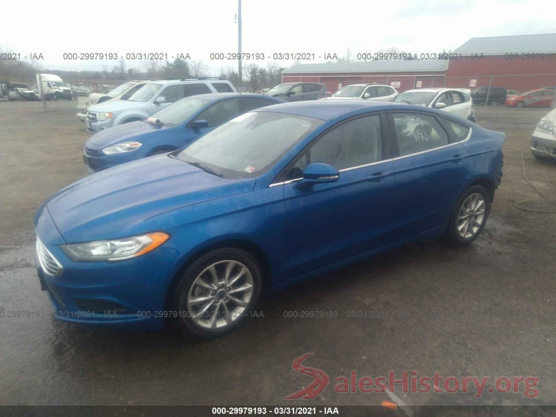 3FA6P0H77HR375117 2017 FORD FUSION