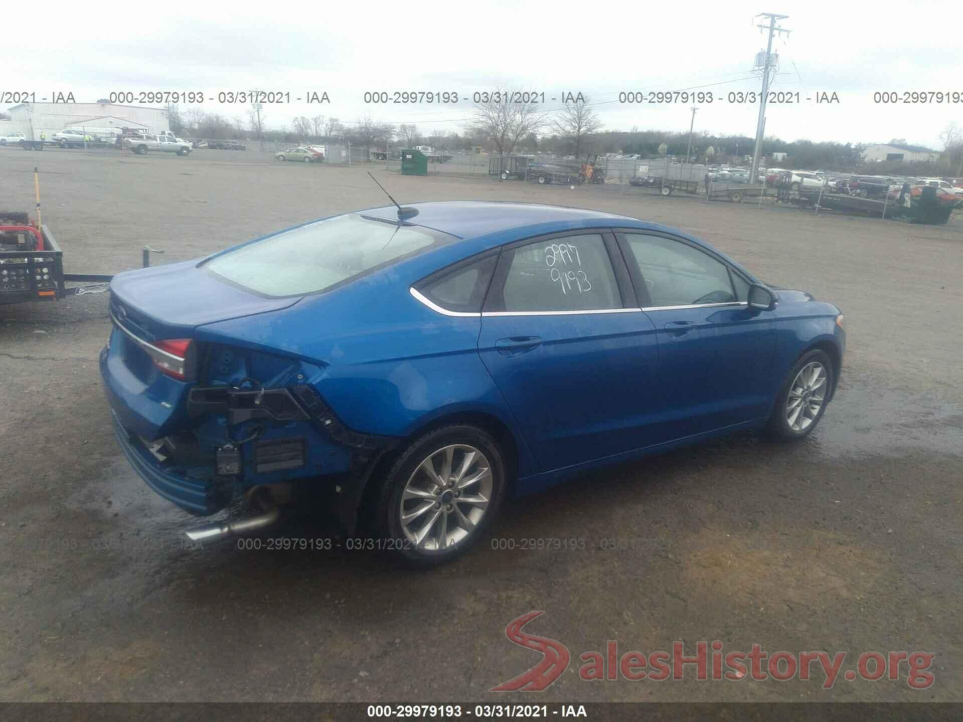 3FA6P0H77HR375117 2017 FORD FUSION