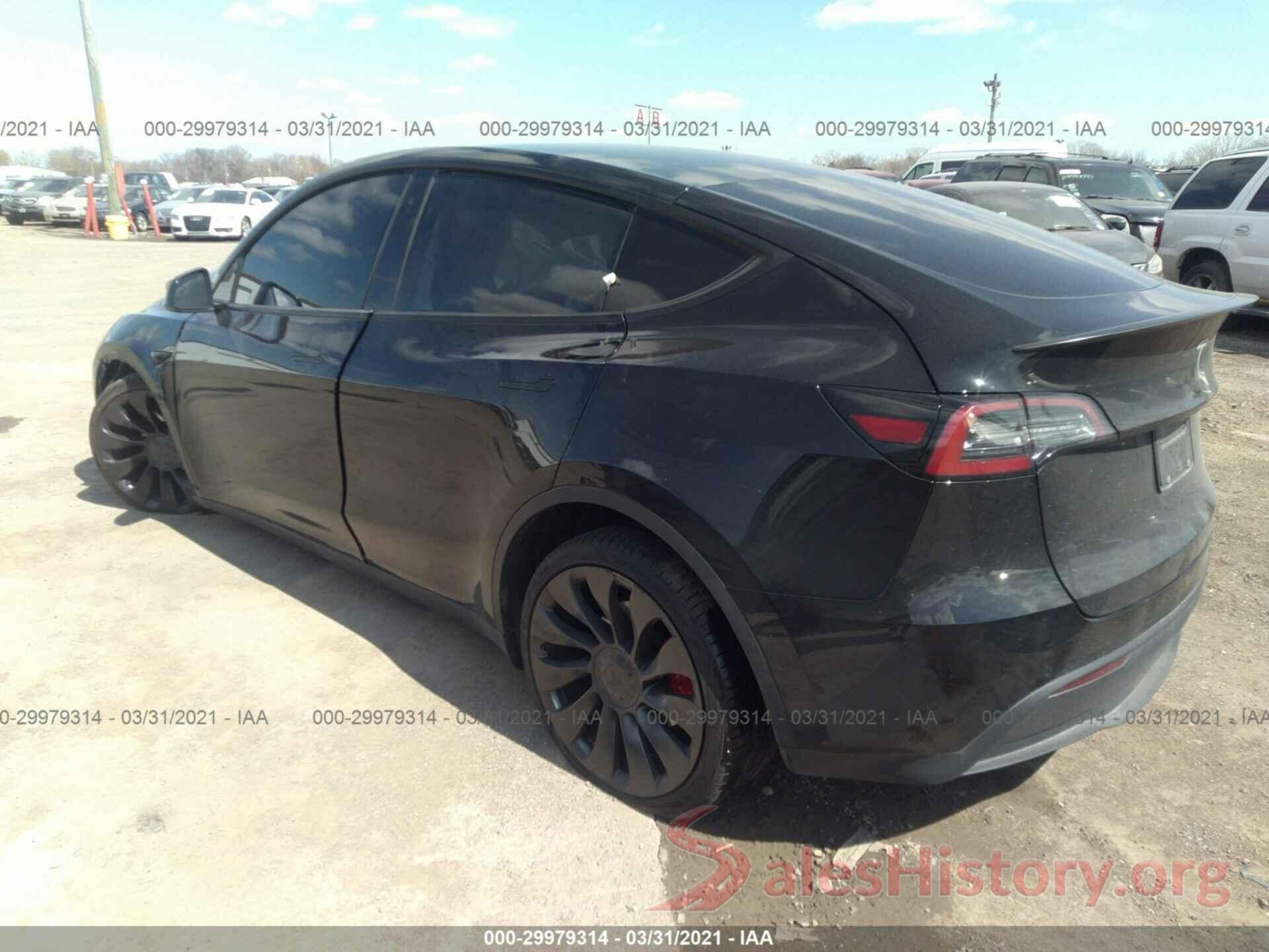 5YJYGDEF2LF019822 2020 TESLA MODEL Y