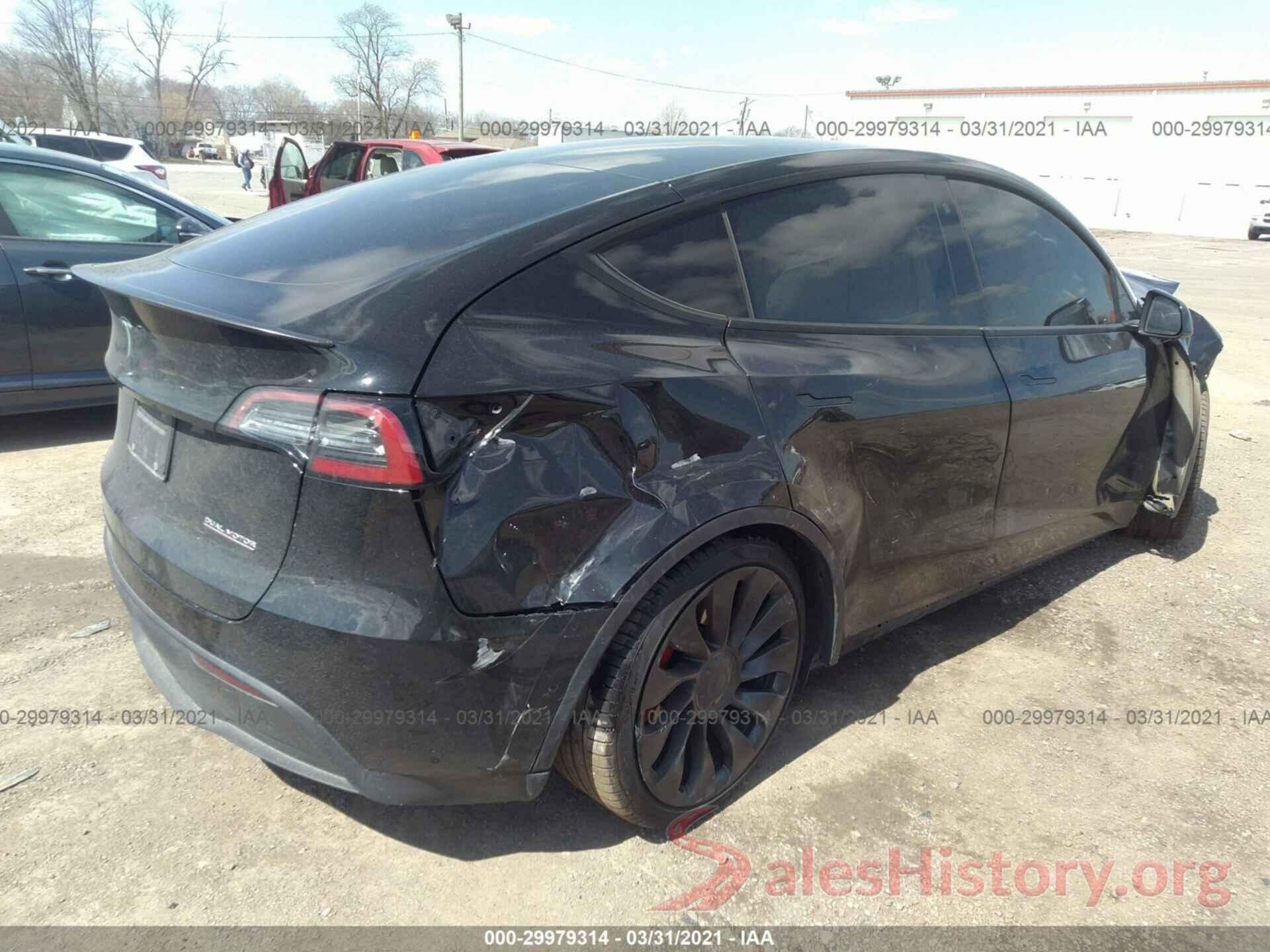 5YJYGDEF2LF019822 2020 TESLA MODEL Y