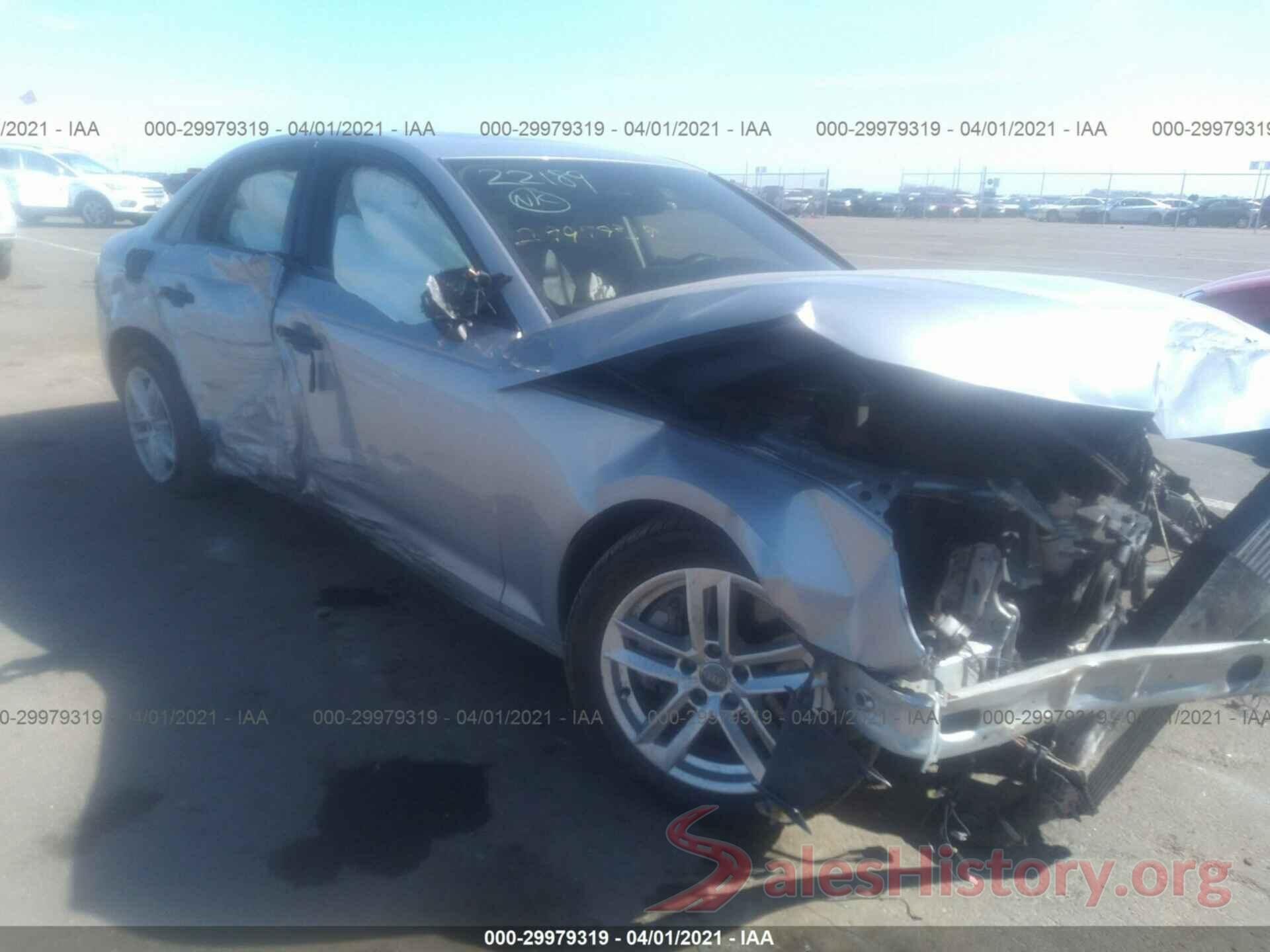 WAUANAF47HN027150 2017 AUDI A4