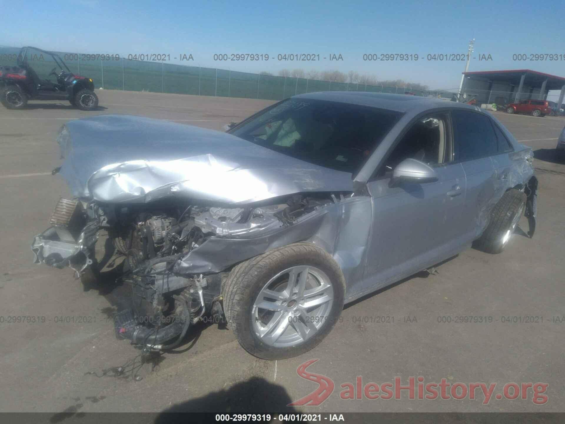 WAUANAF47HN027150 2017 AUDI A4