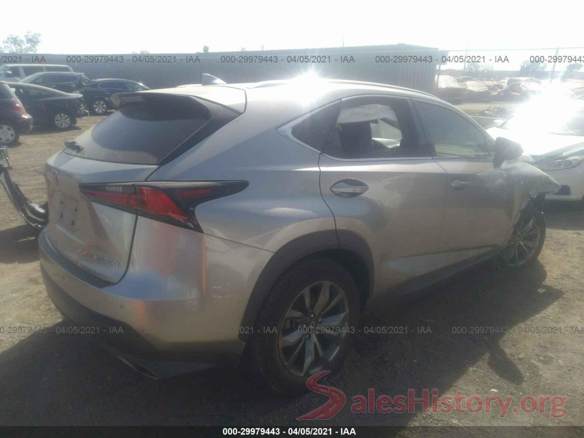 JTJYARBZ0K2148833 2019 LEXUS NX