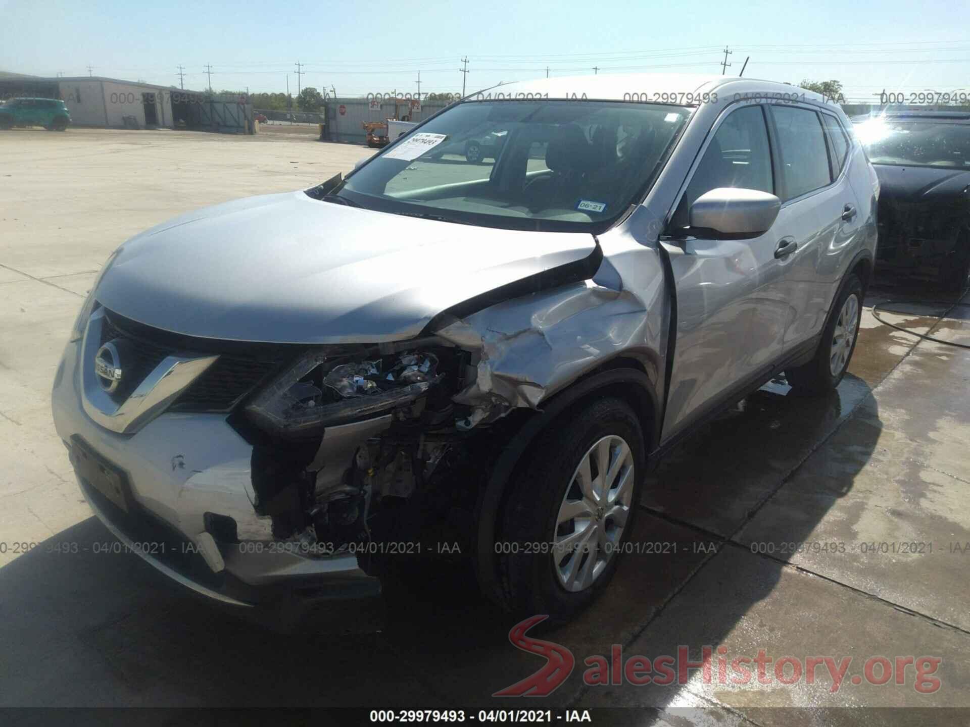 5N1AT2MT8GC845081 2016 NISSAN ROGUE