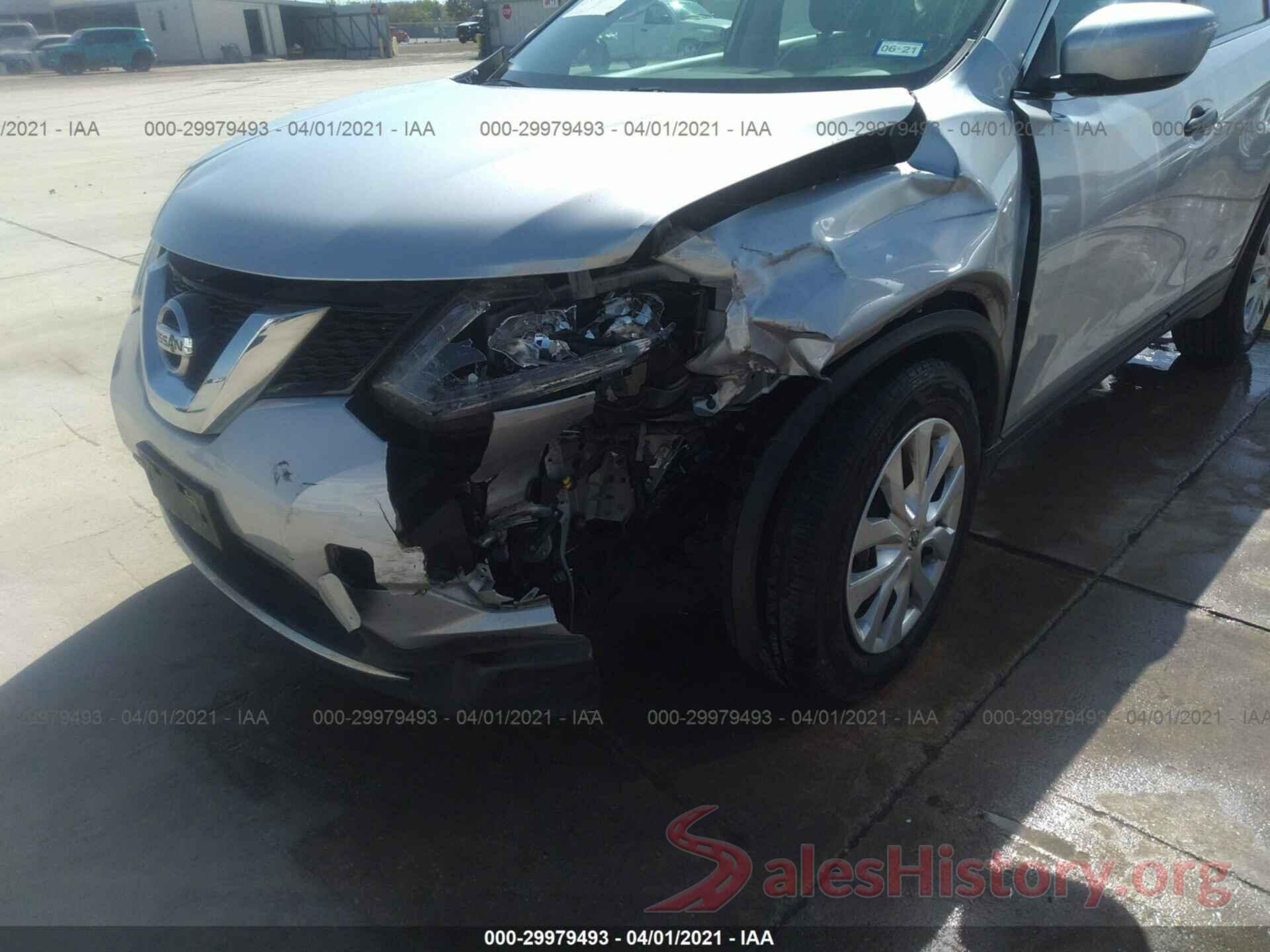 5N1AT2MT8GC845081 2016 NISSAN ROGUE