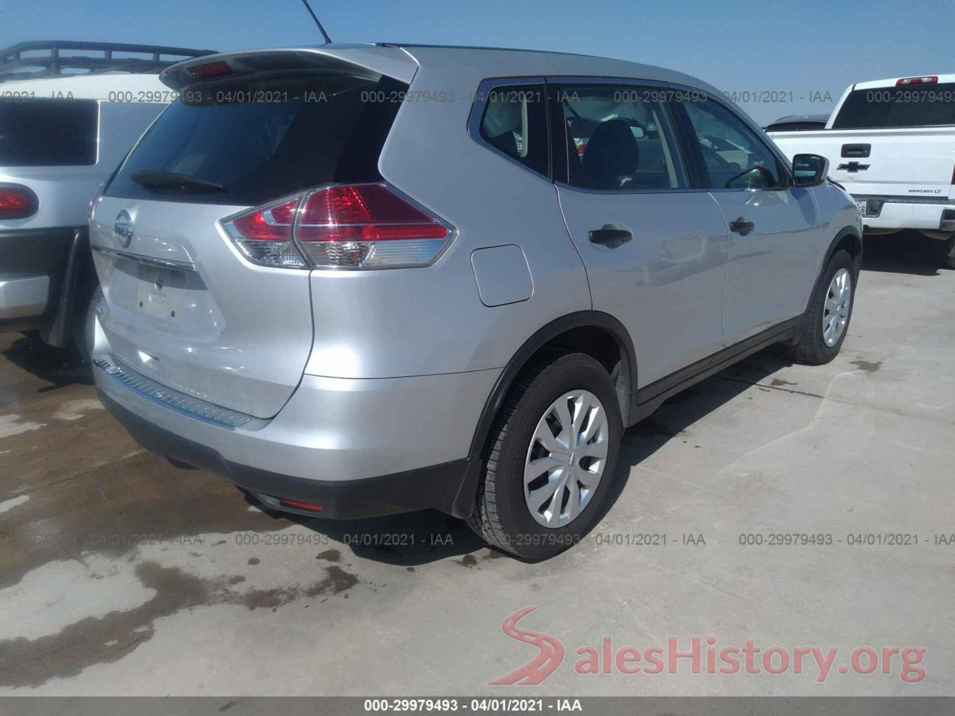 5N1AT2MT8GC845081 2016 NISSAN ROGUE