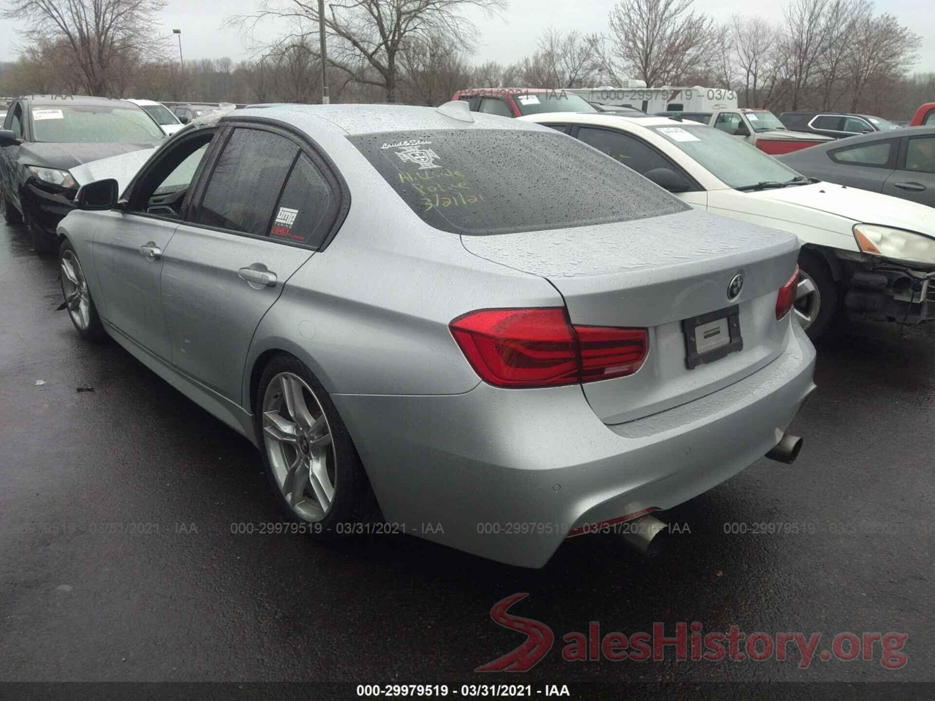 WBA8E3G56GNT75196 2016 BMW 3 SERIES