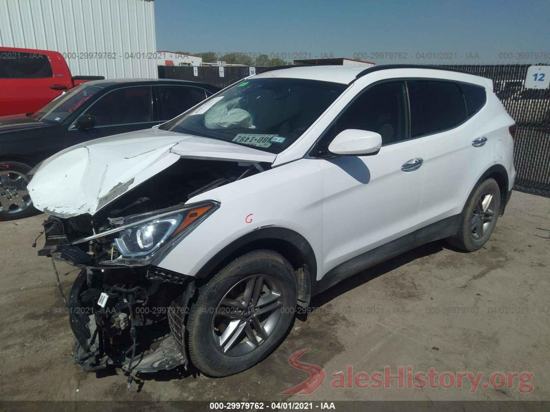 5NMZU3LB3HH009457 2017 HYUNDAI SANTA FE SPORT