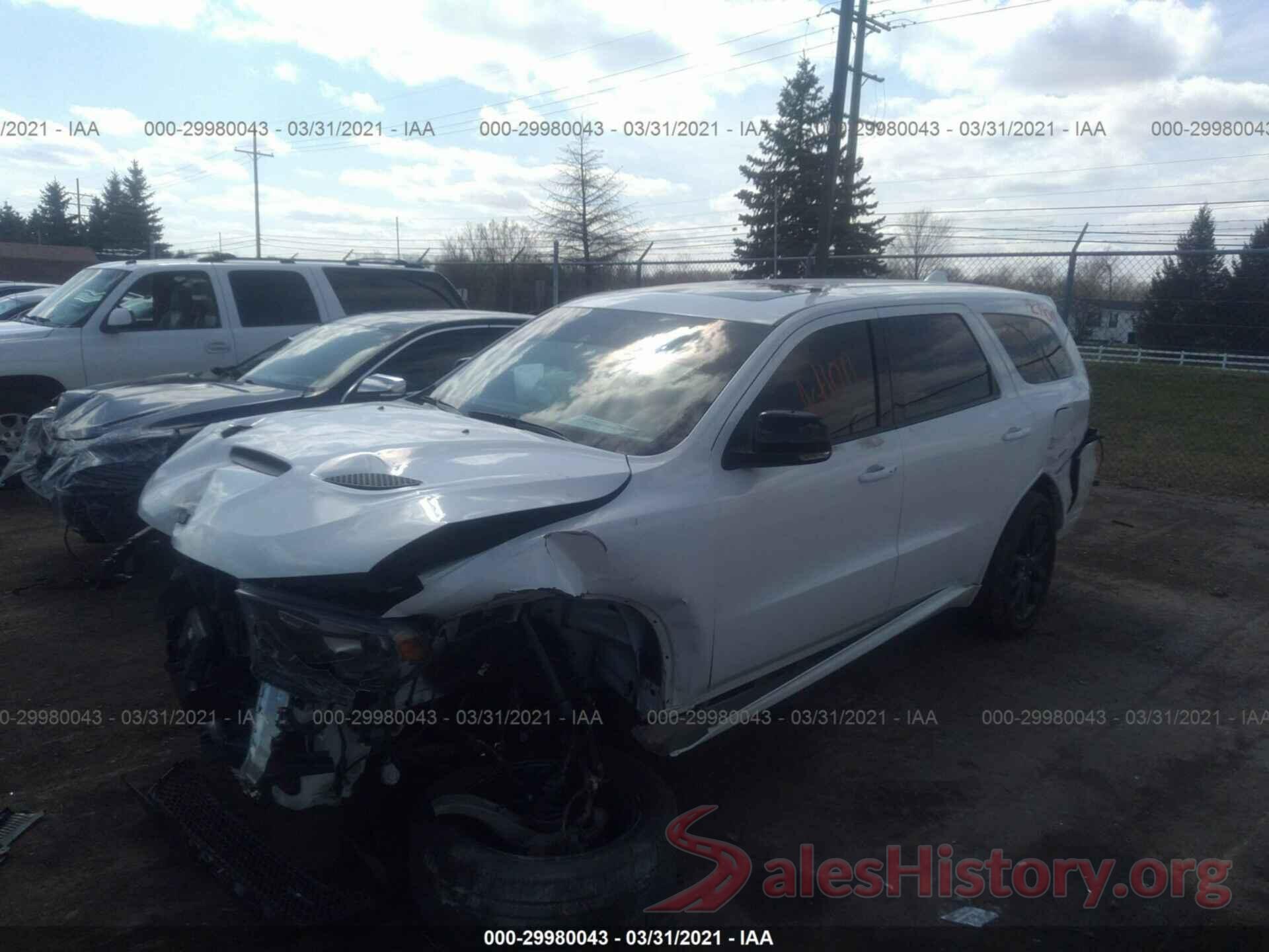 1C4SDJCTXJC209089 2018 DODGE DURANGO