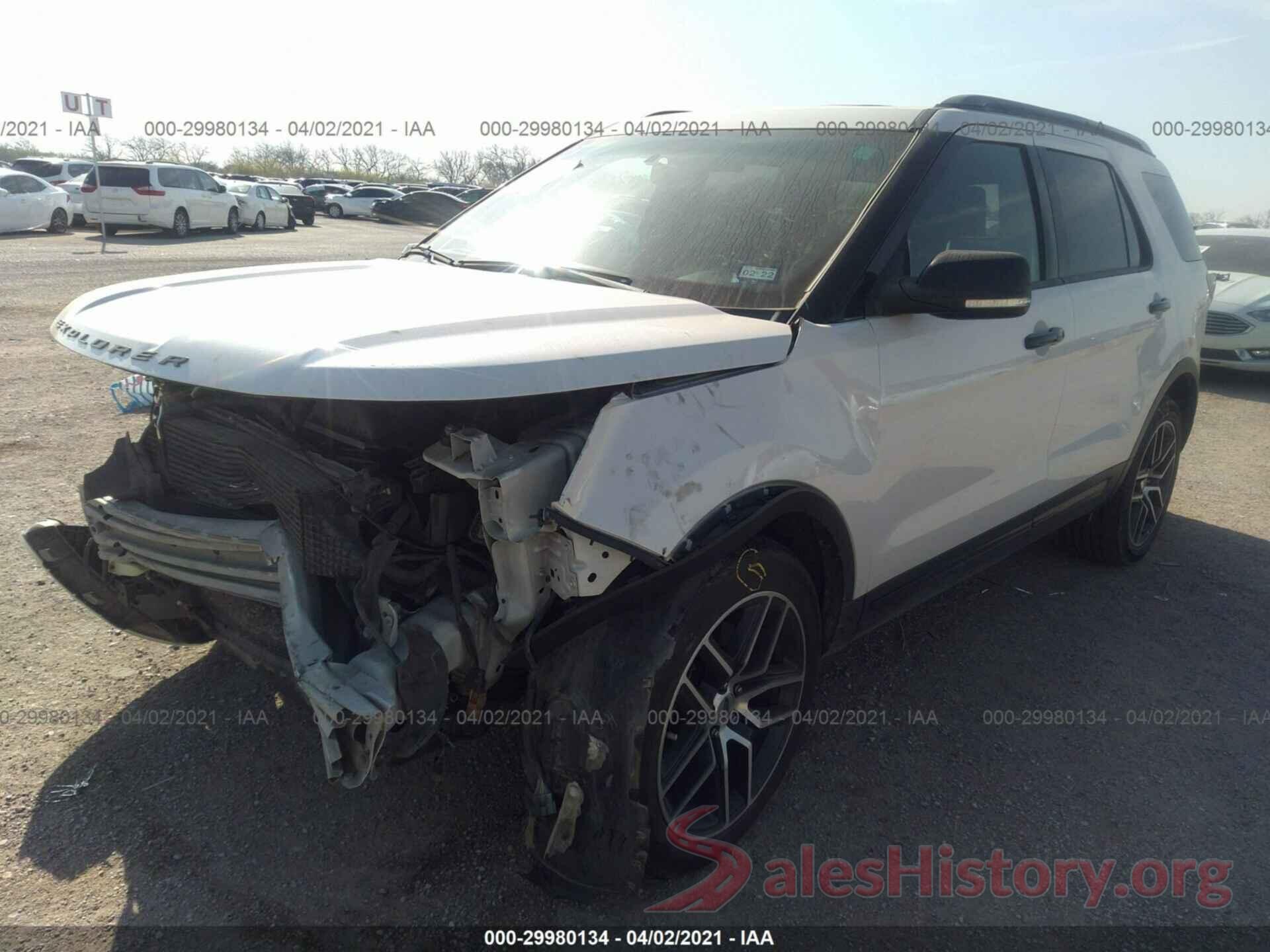 1FM5K8GT3GGA84648 2016 FORD EXPLORER