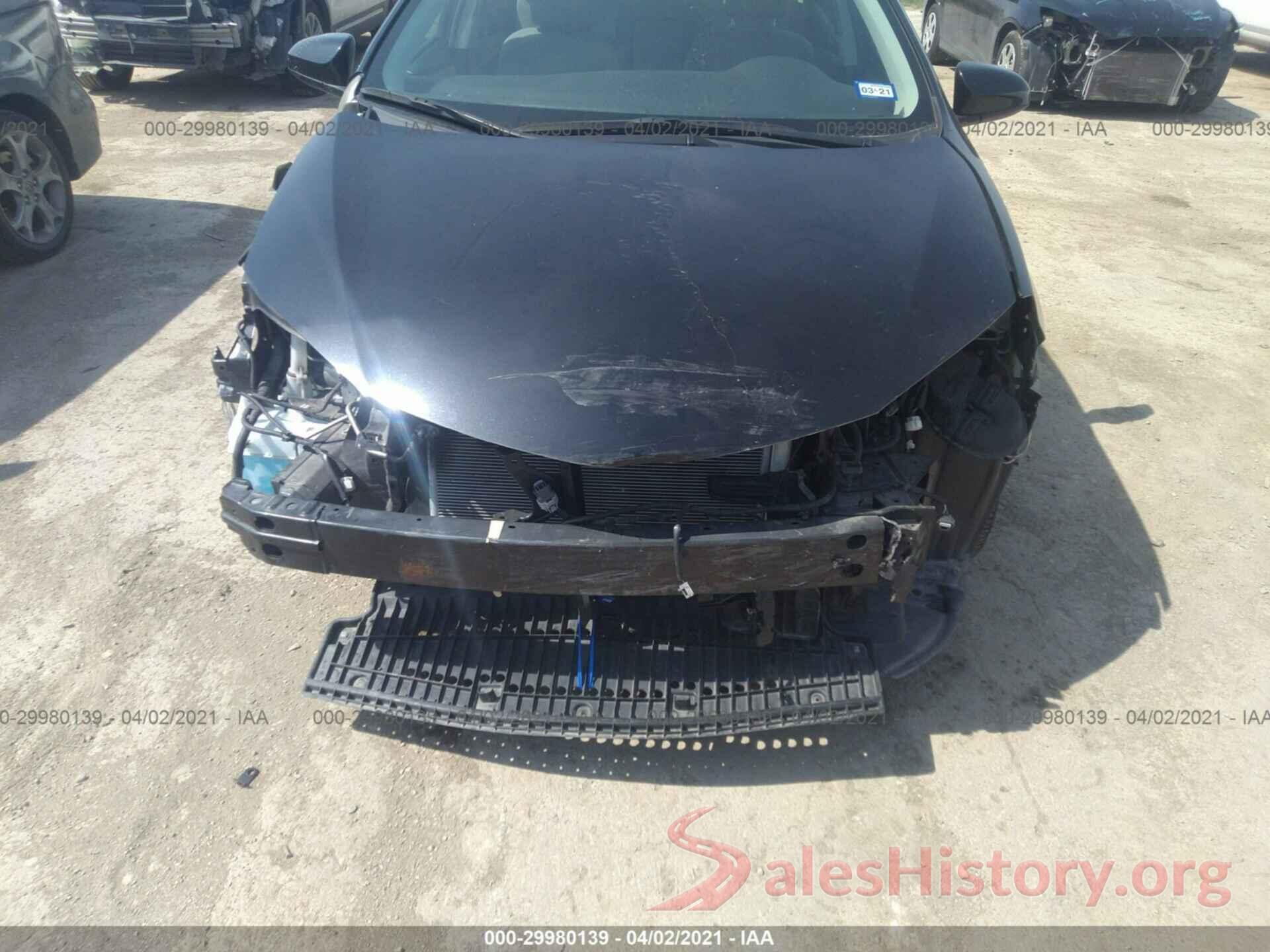 5YFBURHE1KP871645 2019 TOYOTA COROLLA