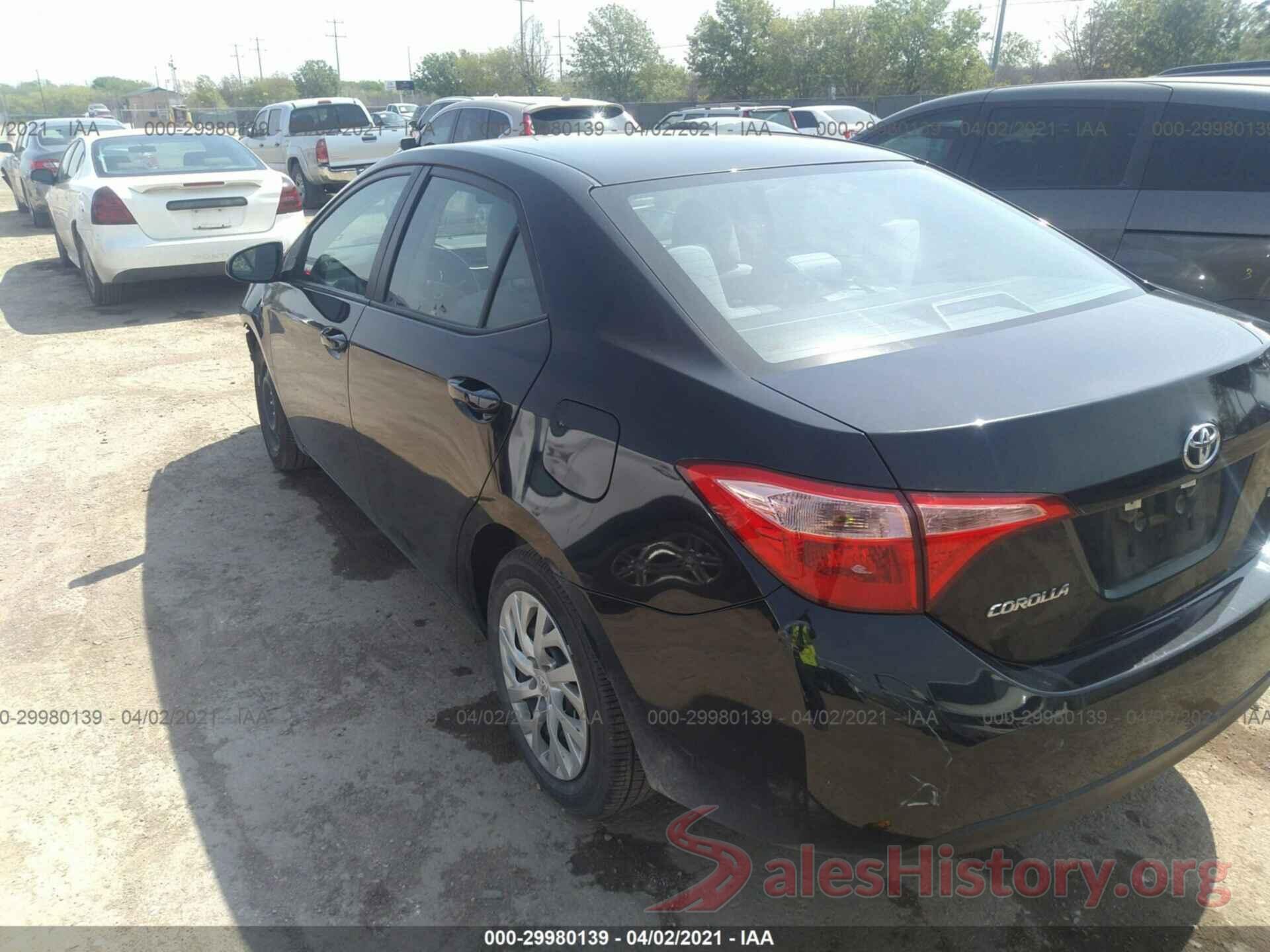 5YFBURHE1KP871645 2019 TOYOTA COROLLA