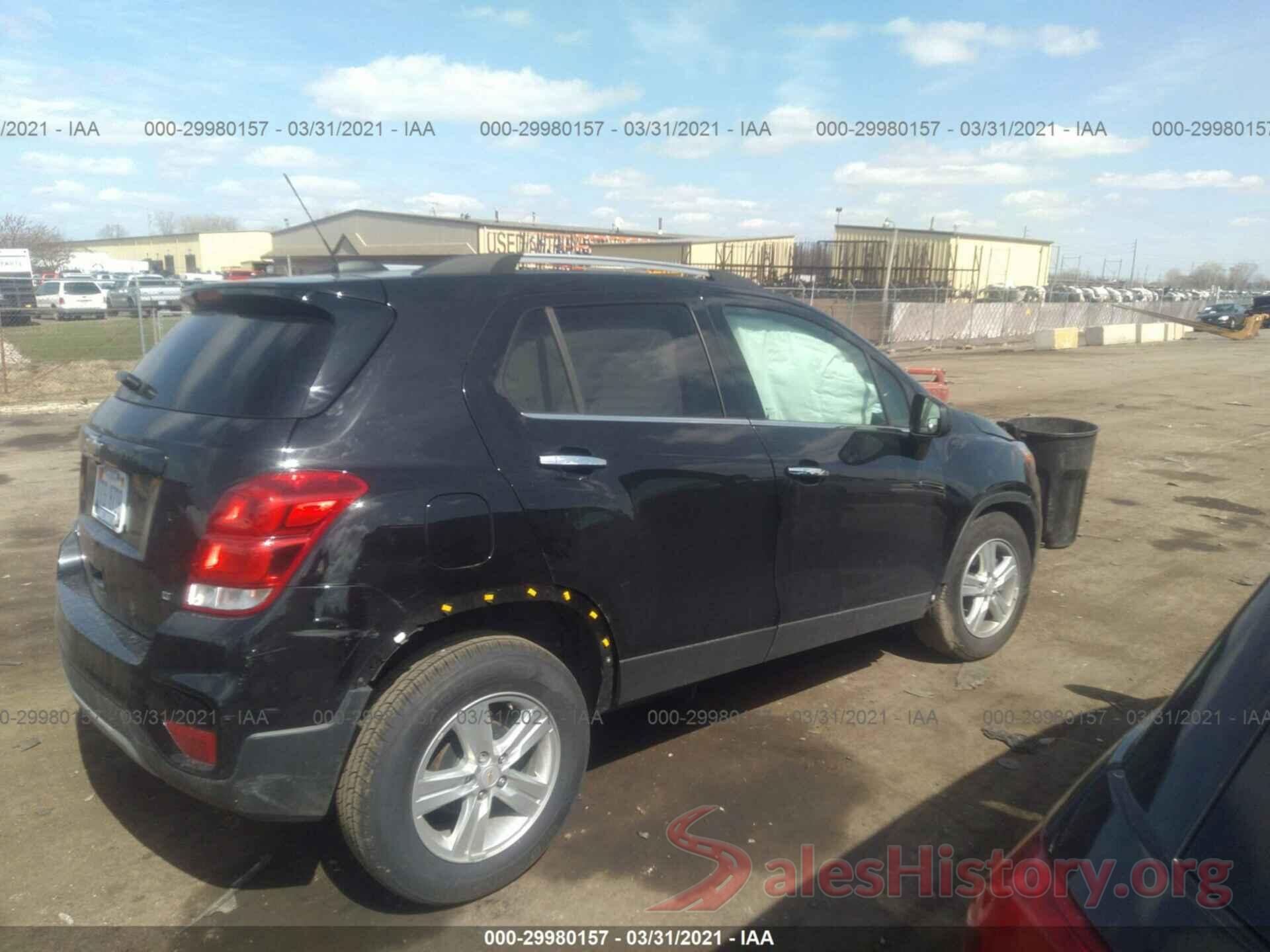 KL7CJLSB5KB885293 2019 CHEVROLET TRAX