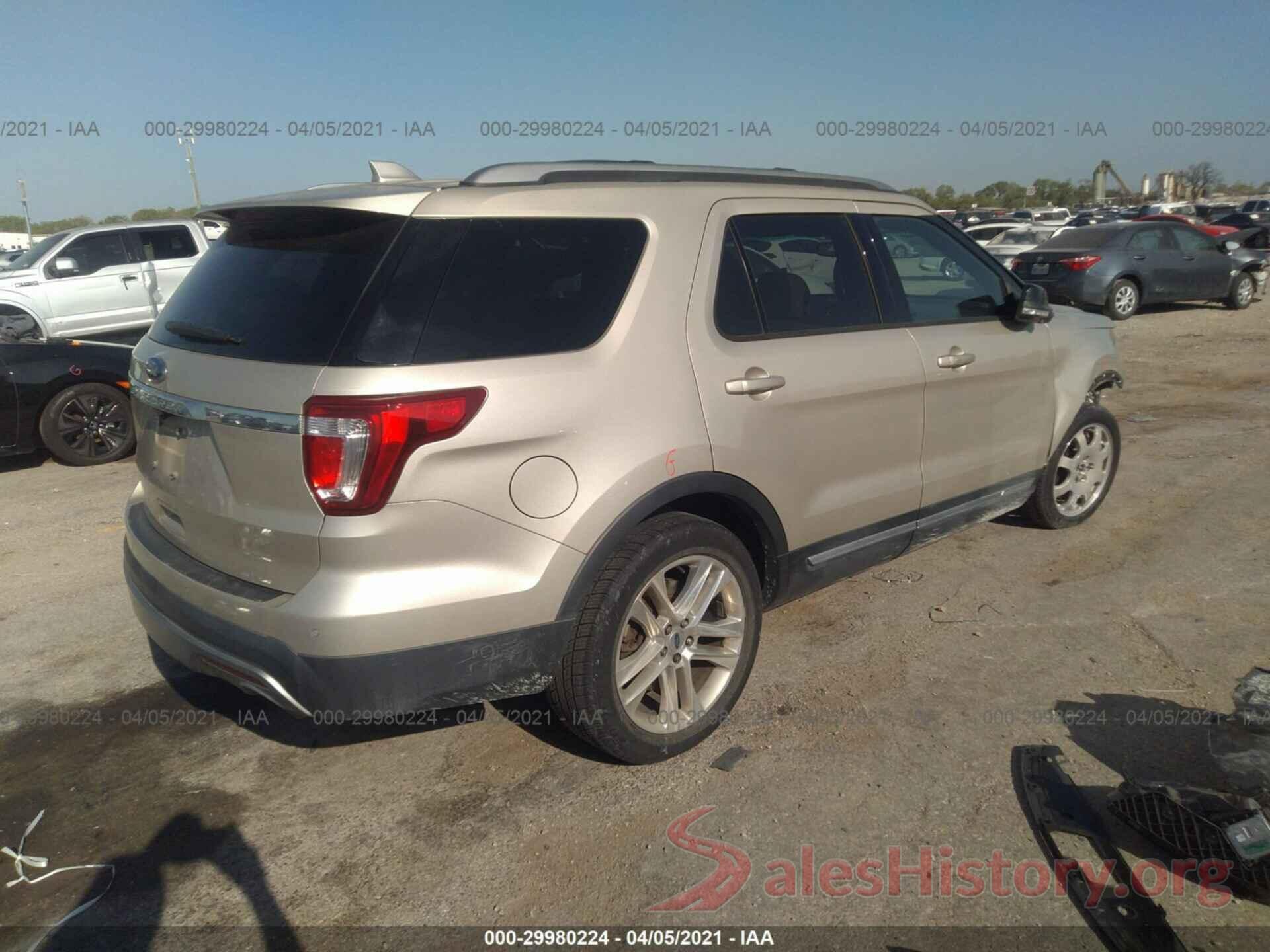 1FM5K7D84HGB62706 2017 FORD EXPLORER