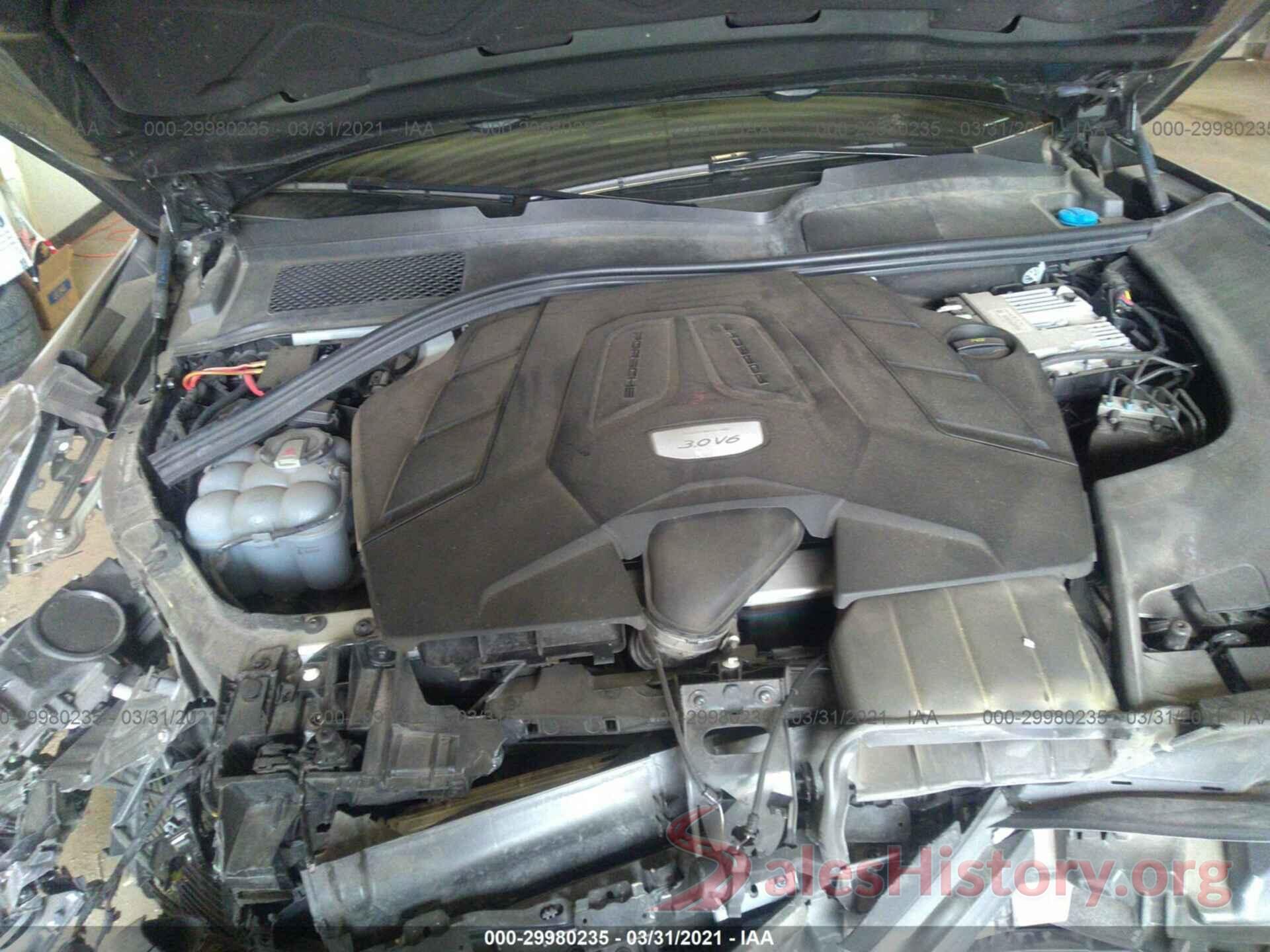 WP1AA2AY1KDA04652 2019 PORSCHE CAYENNE