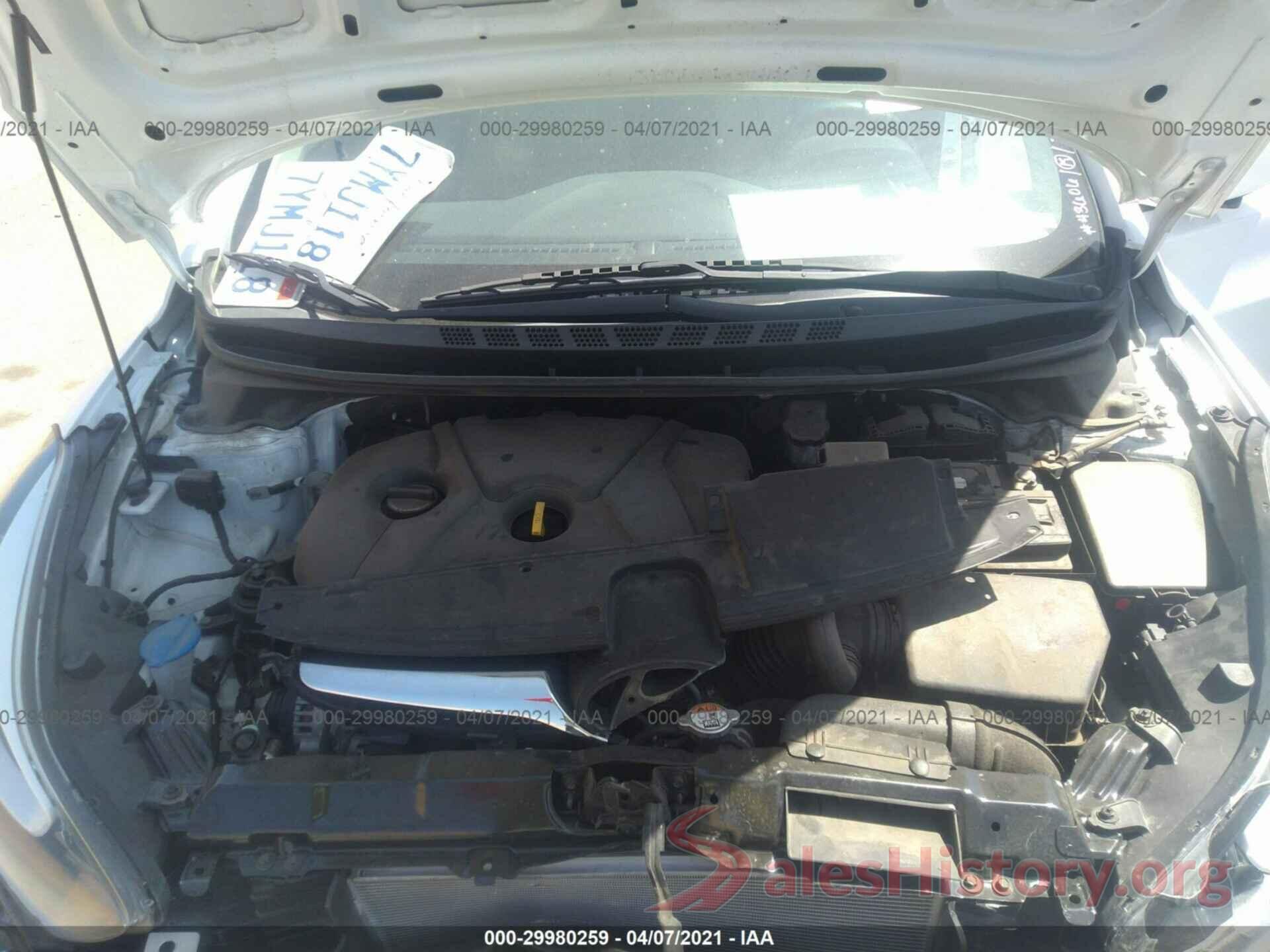 5NPDH4AE6GH658818 2016 HYUNDAI ELANTRA