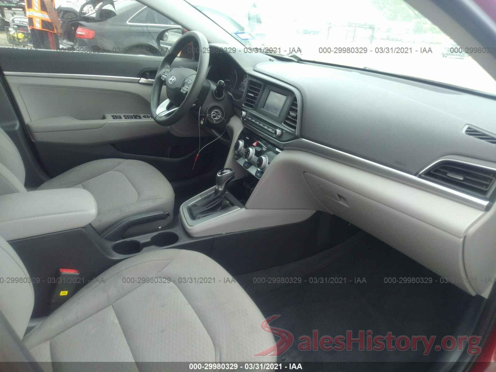 KMHD74LFXKU866400 2019 HYUNDAI ELANTRA