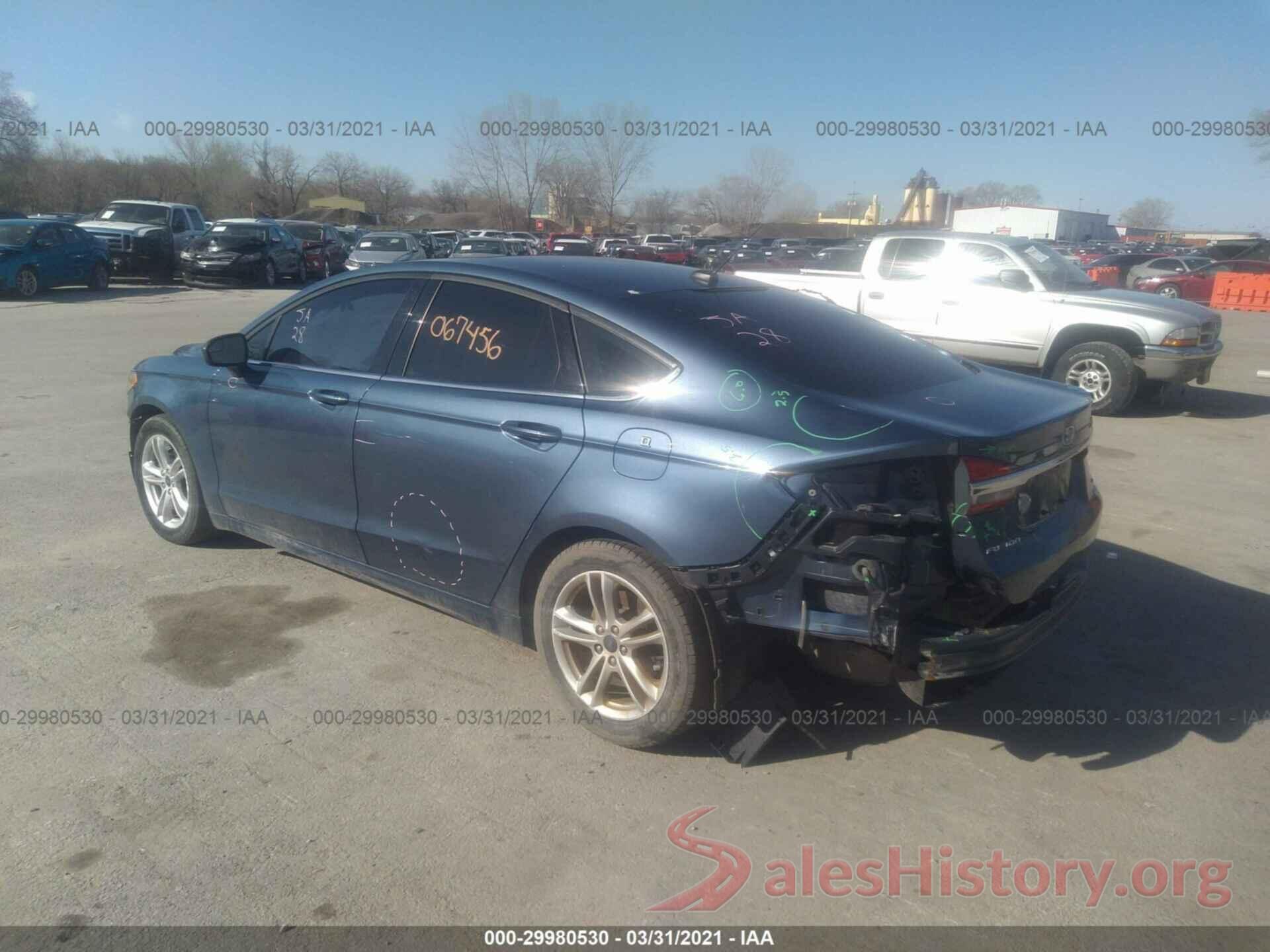 3FA6P0HD5JR232145 2018 FORD FUSION