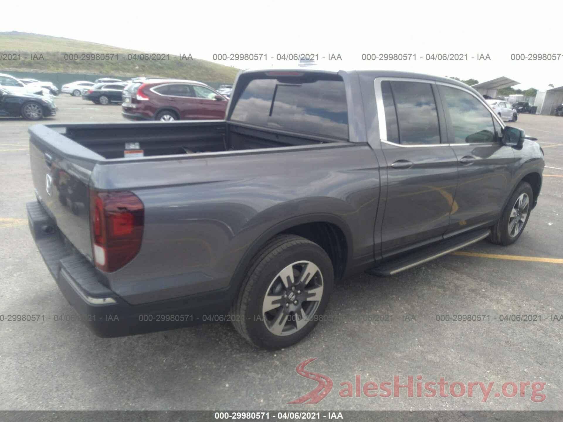 5FPYK2F67KB002280 2019 HONDA RIDGELINE