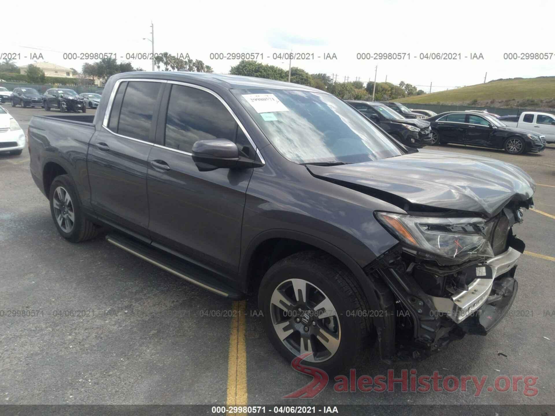 5FPYK2F67KB002280 2019 HONDA RIDGELINE