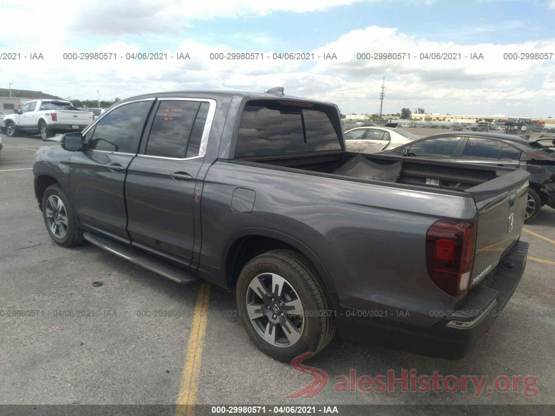 5FPYK2F67KB002280 2019 HONDA RIDGELINE