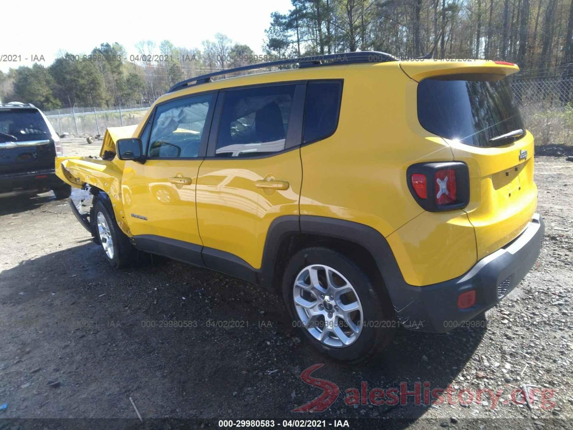 ZACCJABT9GPD04892 2016 JEEP RENEGADE