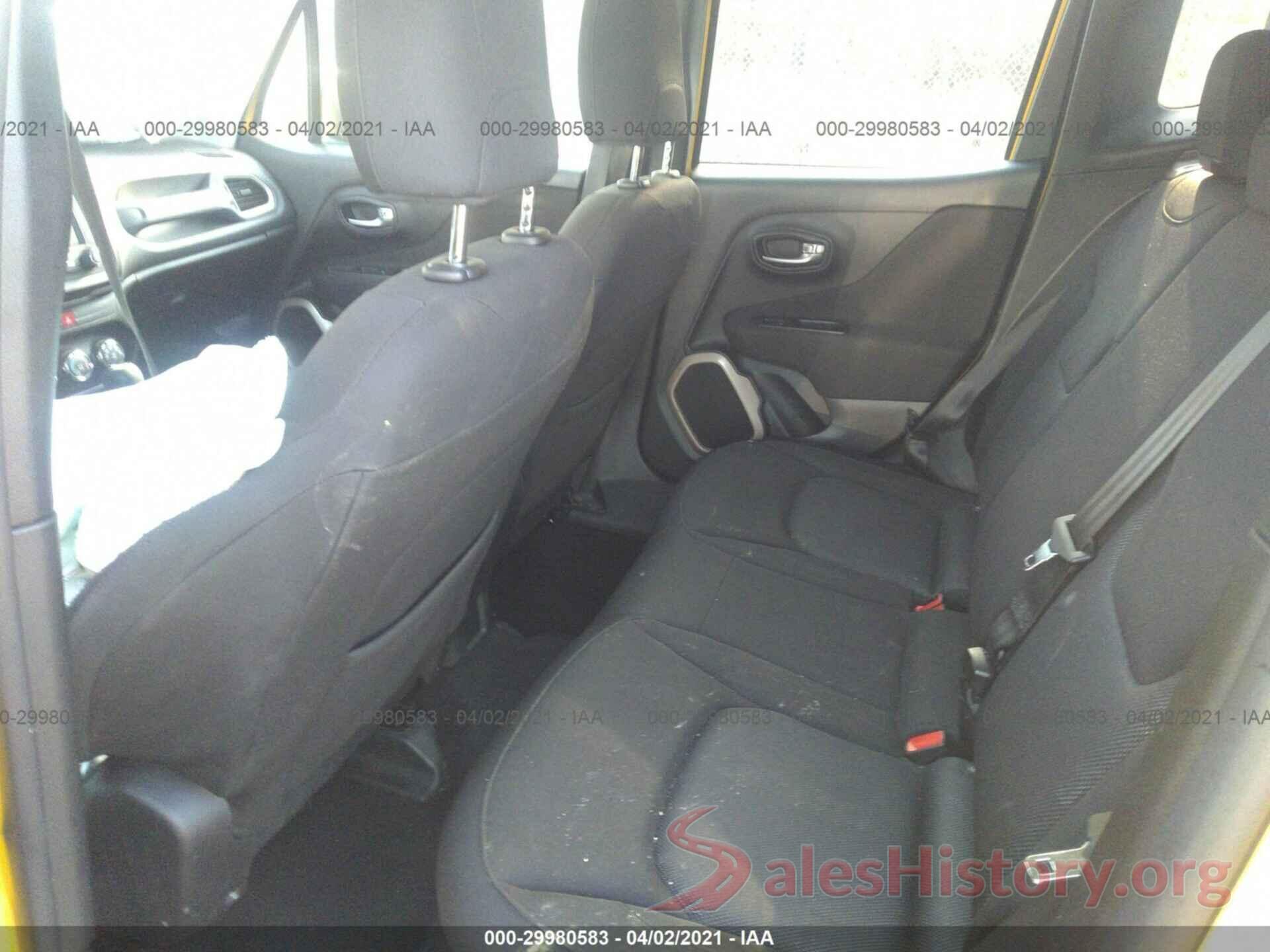 ZACCJABT9GPD04892 2016 JEEP RENEGADE