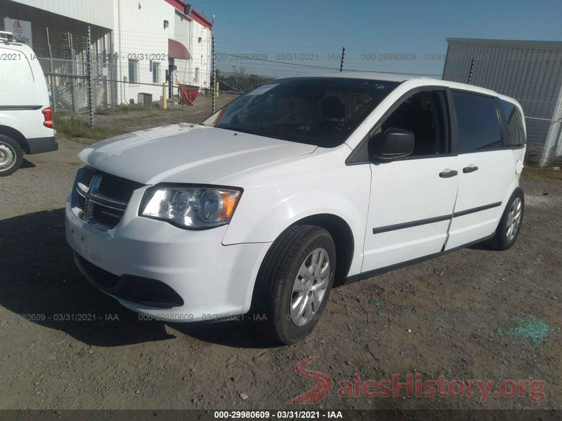 2C4RDGBG9GR163616 2016 DODGE GRAND CARAVAN