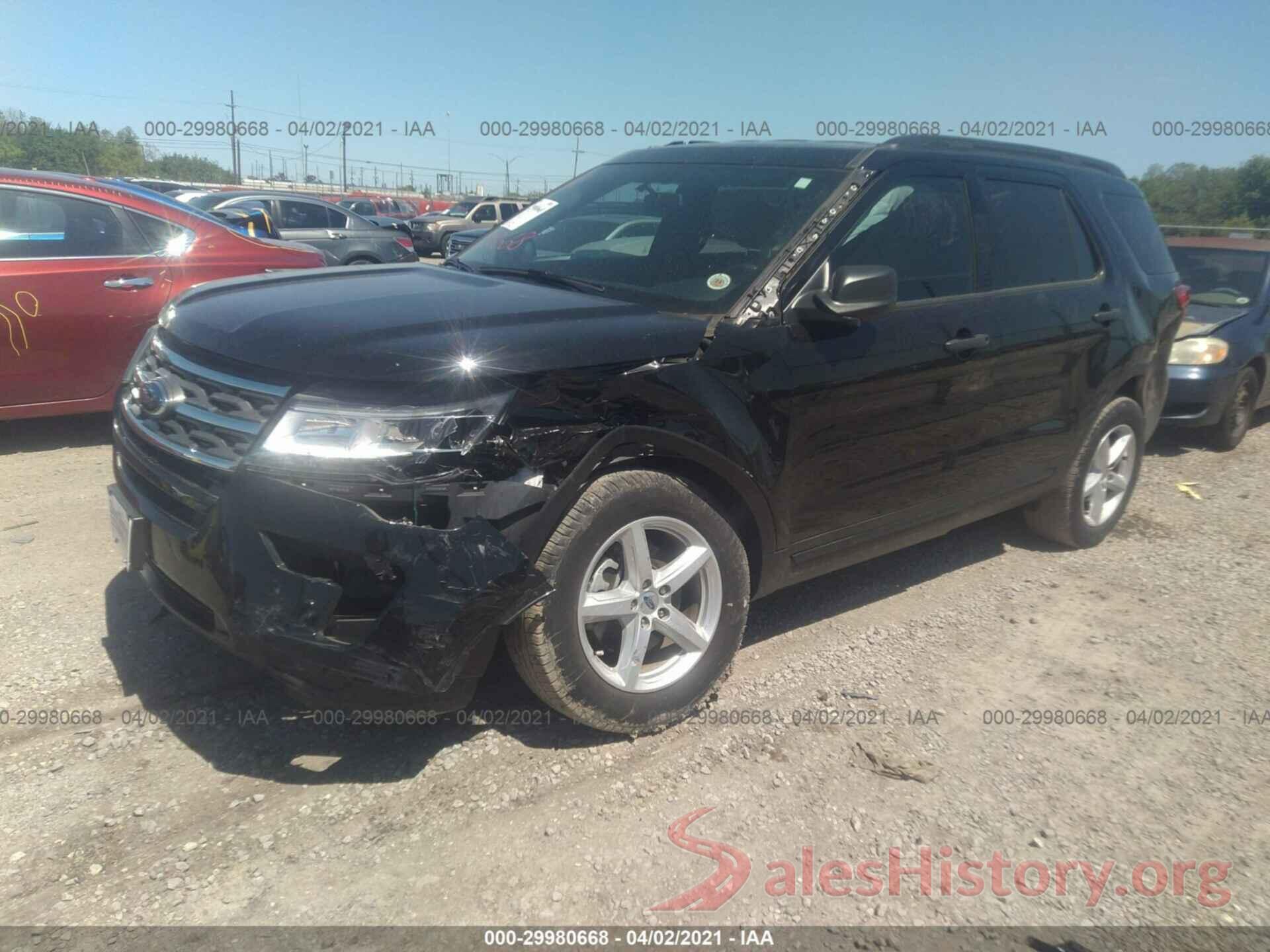 1FM5K7B83JGC51739 2018 FORD EXPLORER