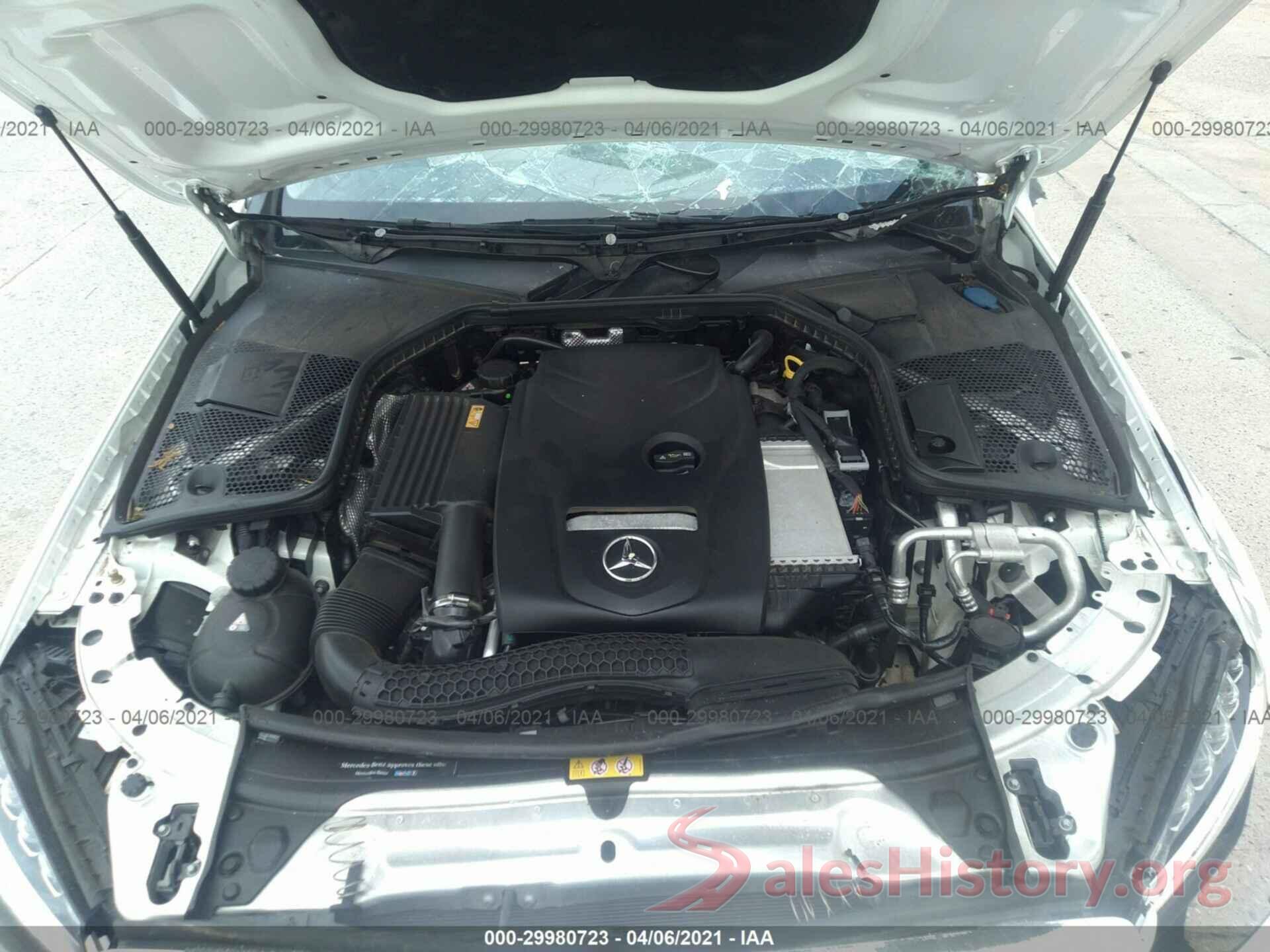 55SWF4KB2HU206558 2017 MERCEDES-BENZ C-CLASS