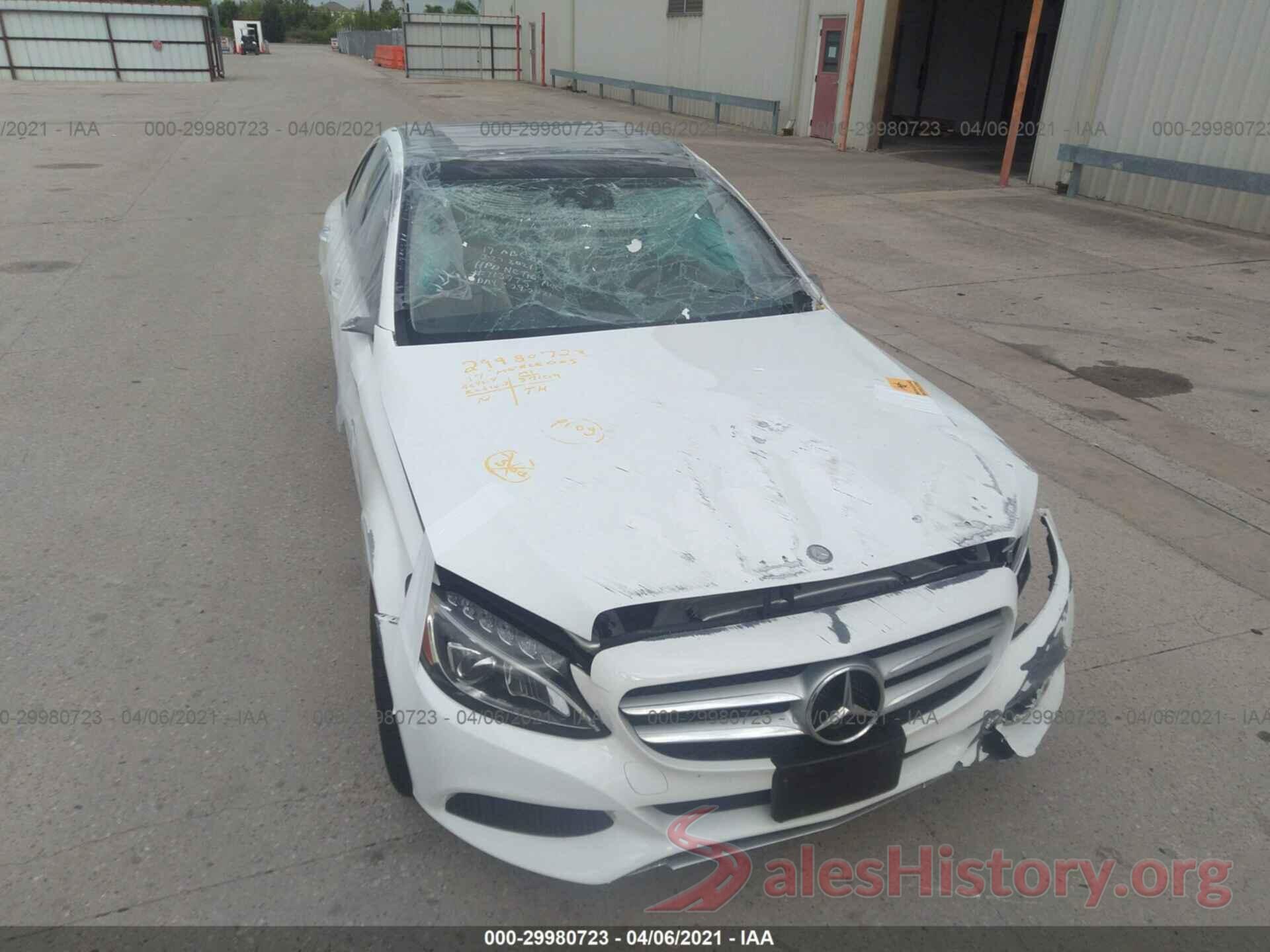 55SWF4KB2HU206558 2017 MERCEDES-BENZ C-CLASS