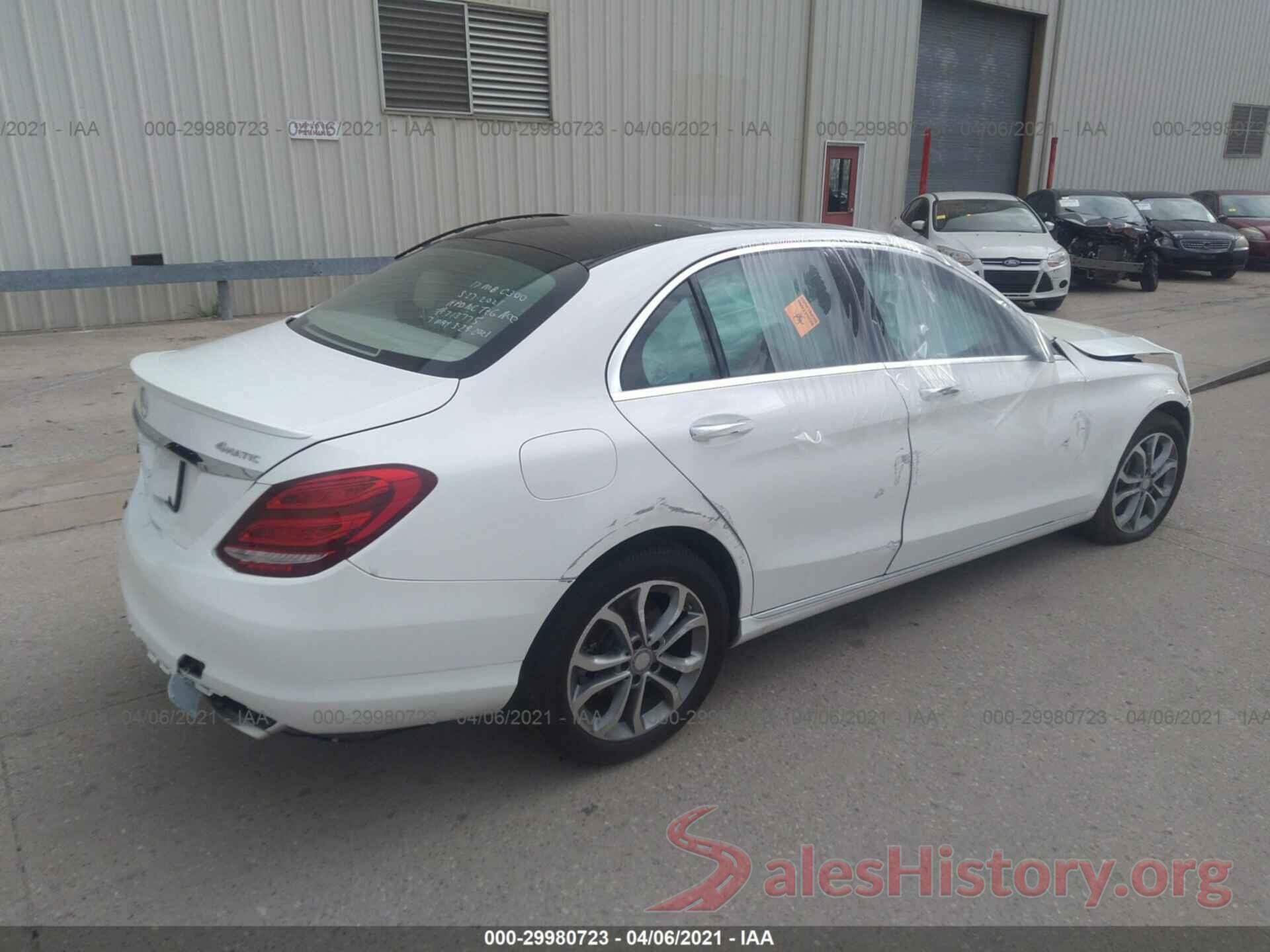 55SWF4KB2HU206558 2017 MERCEDES-BENZ C-CLASS