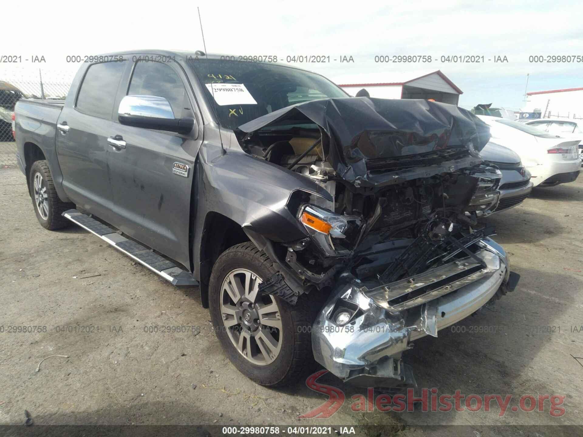 5TFAY5F12KX821041 2019 TOYOTA TUNDRA 4WD