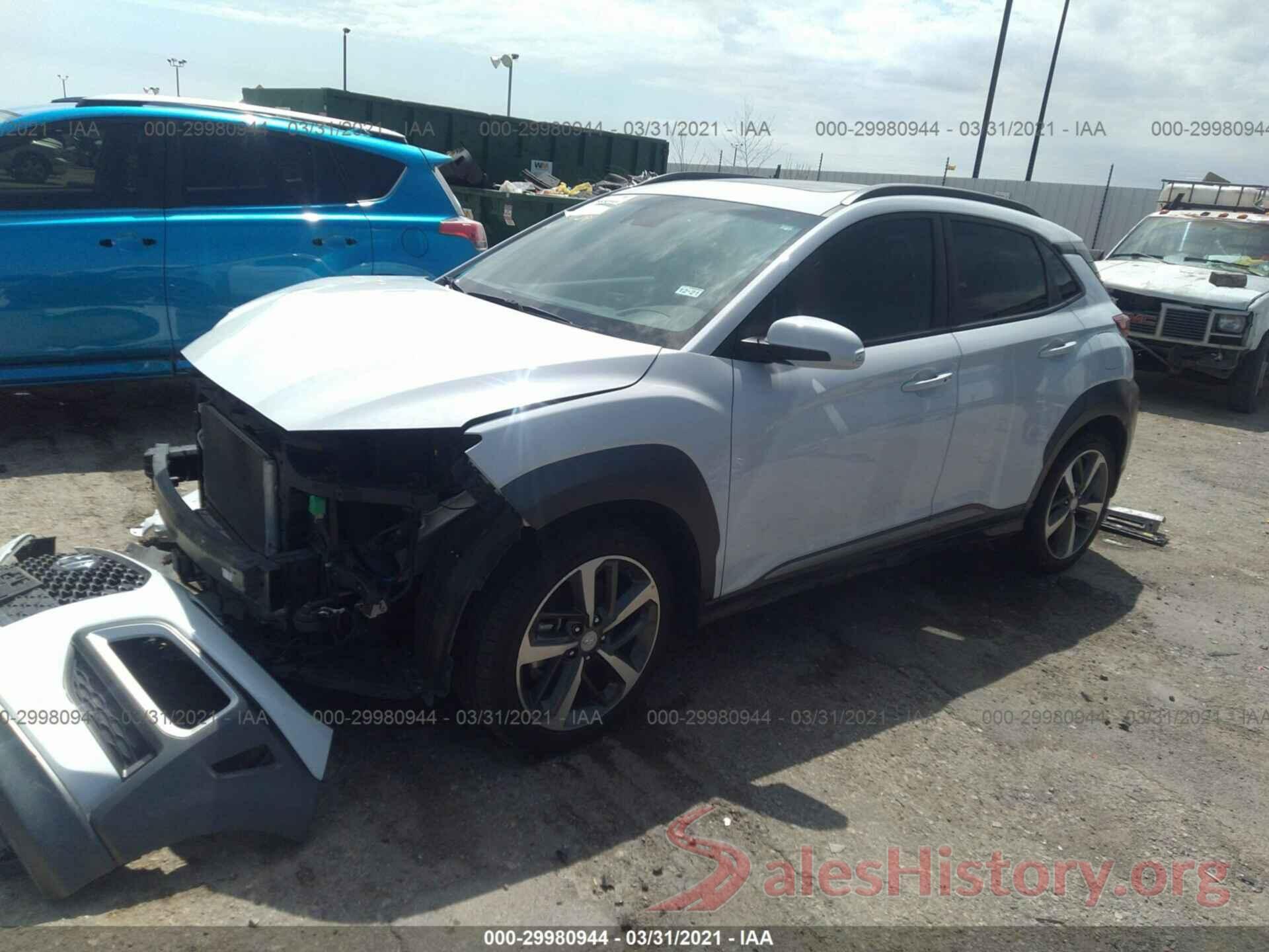 KM8K53A59KU227555 2019 HYUNDAI KONA