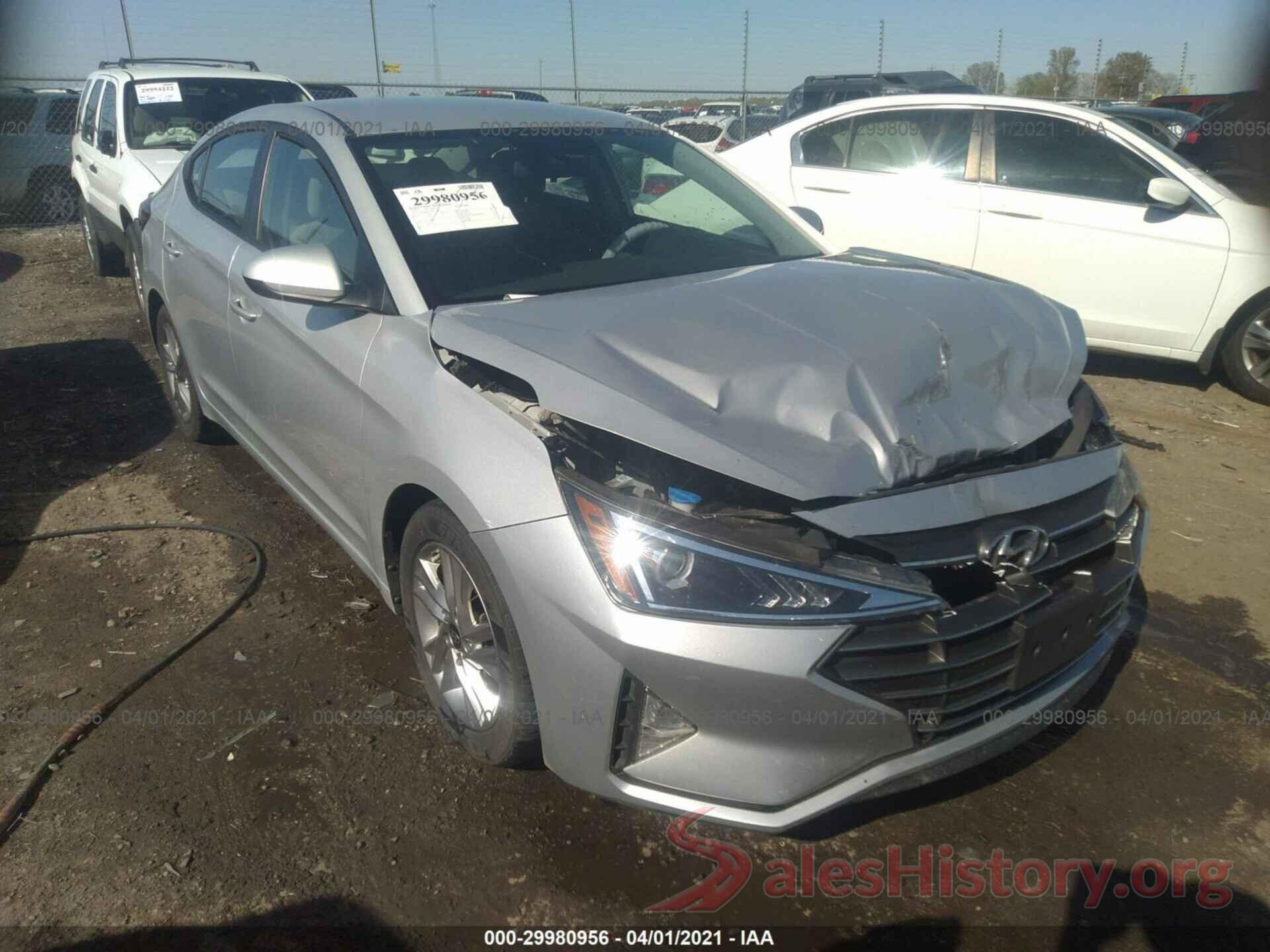 5NPD84LF7KH437694 2019 HYUNDAI ELANTRA