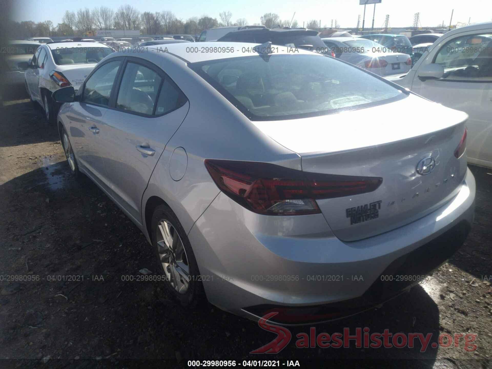 5NPD84LF7KH437694 2019 HYUNDAI ELANTRA