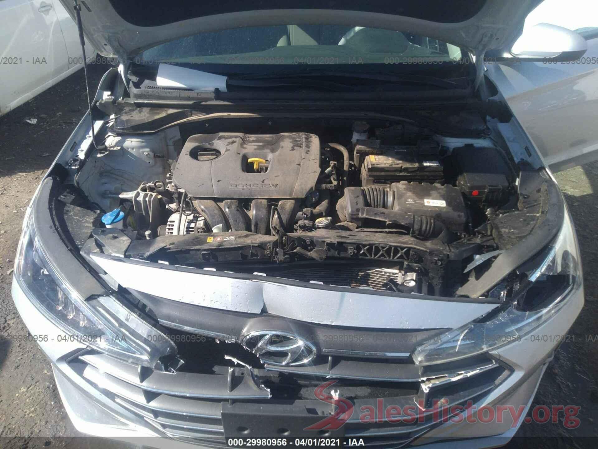 5NPD84LF7KH437694 2019 HYUNDAI ELANTRA