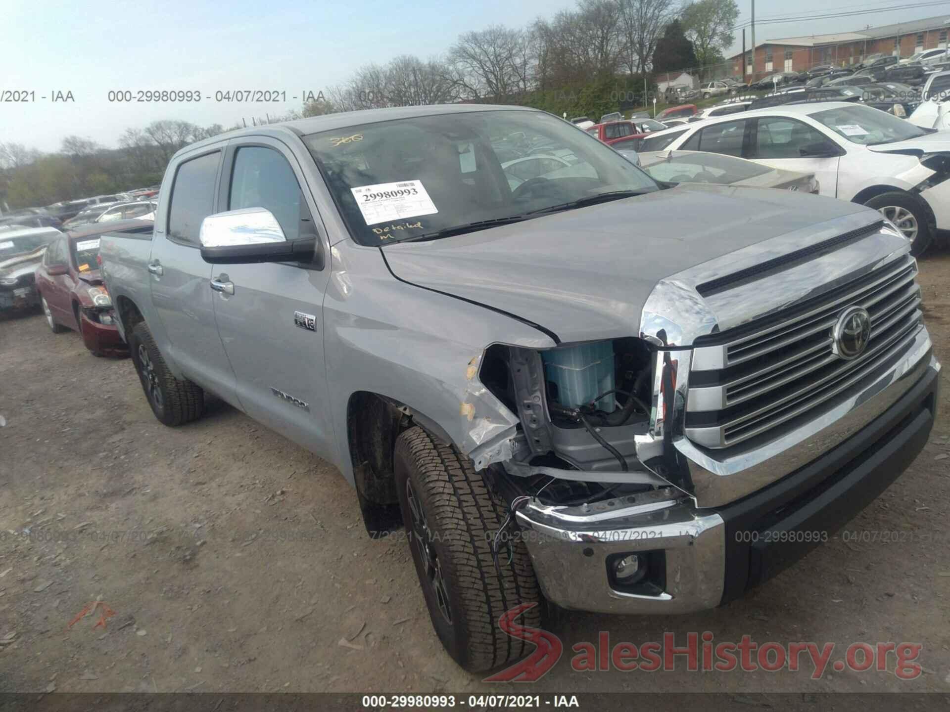 5TFHY5F16LX943806 2020 TOYOTA TUNDRA 4WD