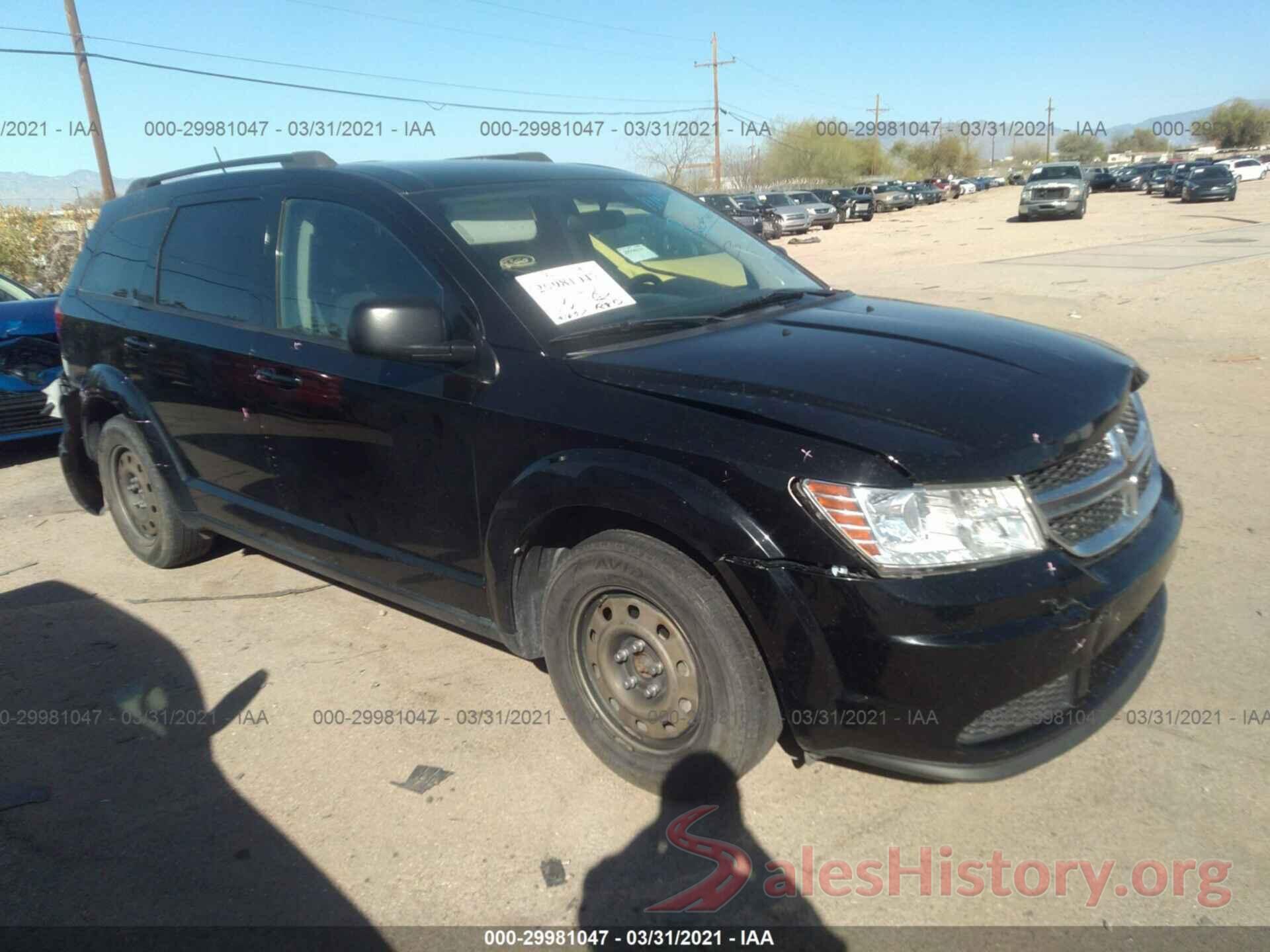 3C4PDCAB2HT614065 2017 DODGE JOURNEY