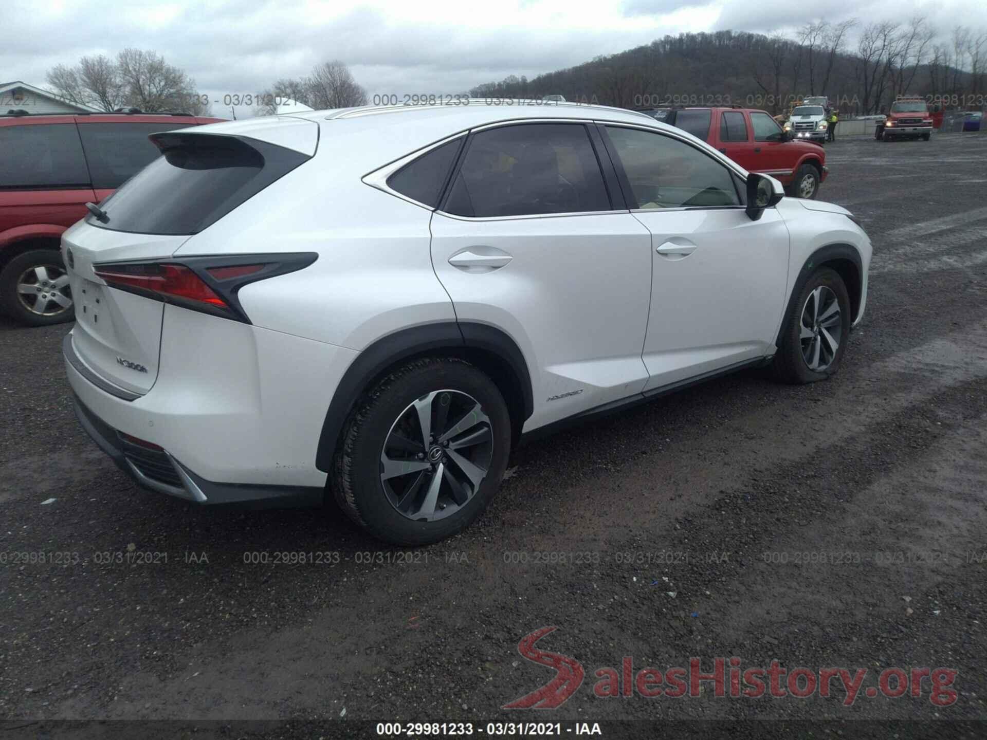 JTJBJRBZXK2098609 2019 LEXUS NX