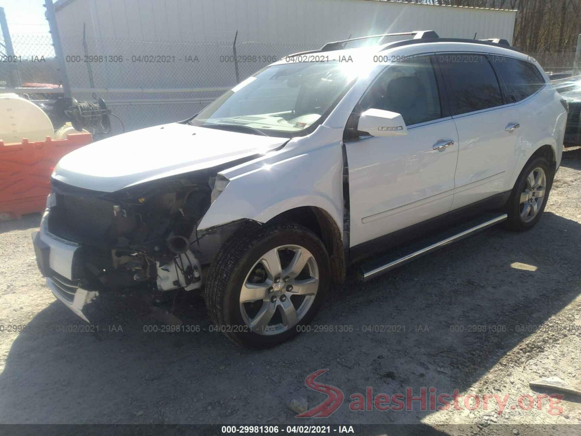 1GNKVJKD4GJ182880 2016 CHEVROLET TRAVERSE